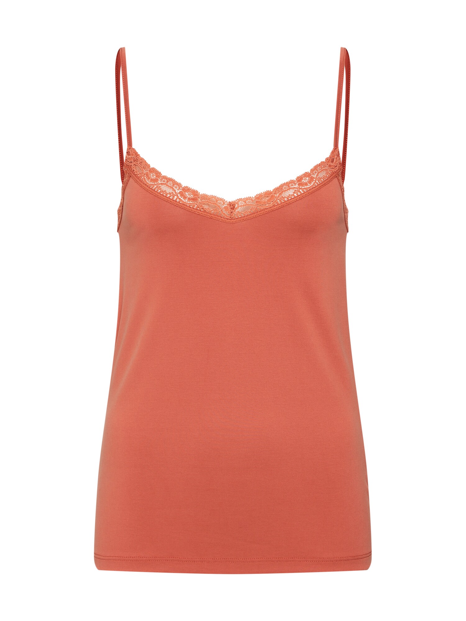 Pieces Dames Top Cuma Roestbruin pieces kopen in de aanbieding