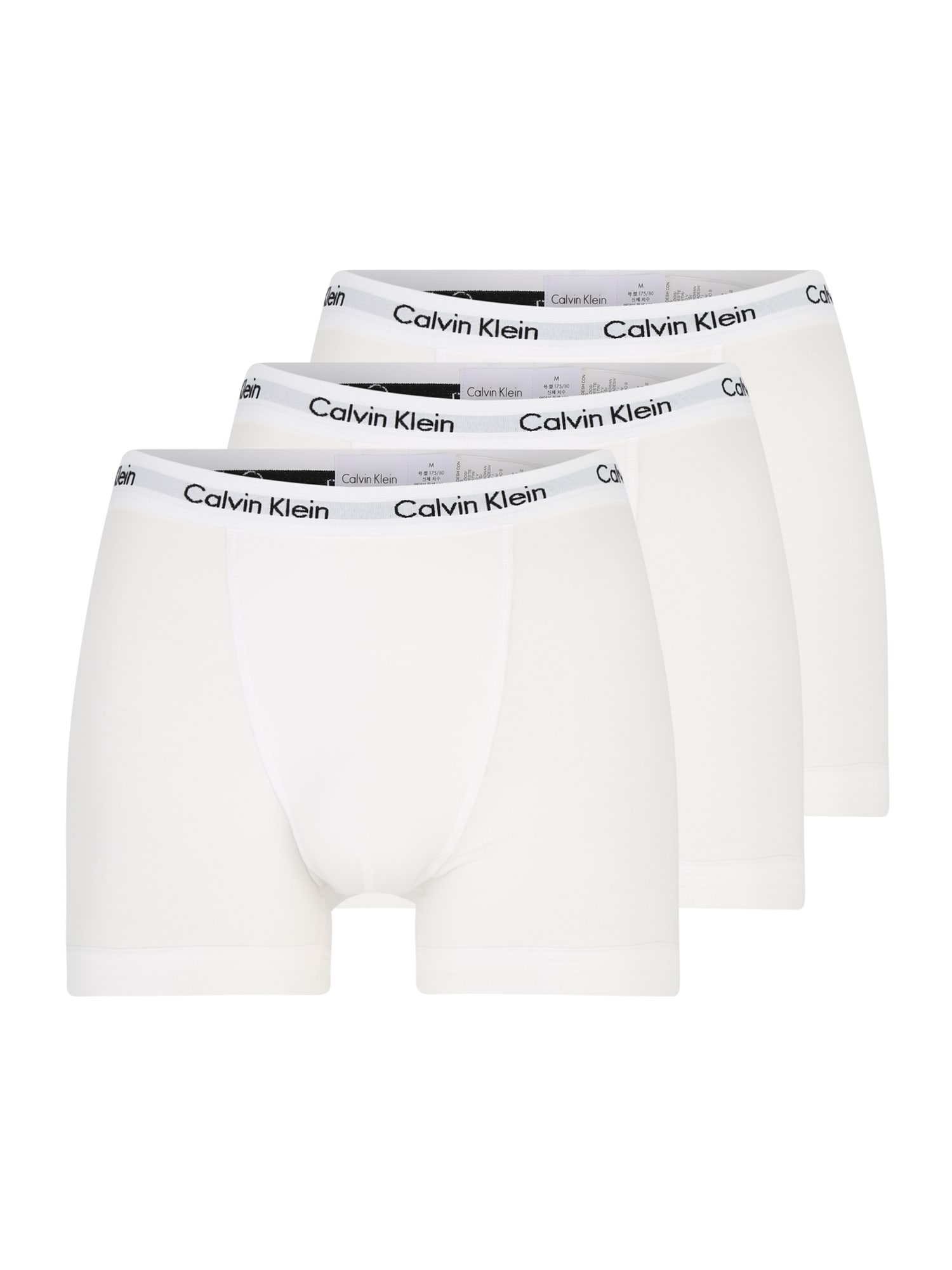 Calvin Klein Underwear Boxeri  gri deschis / negru / alb