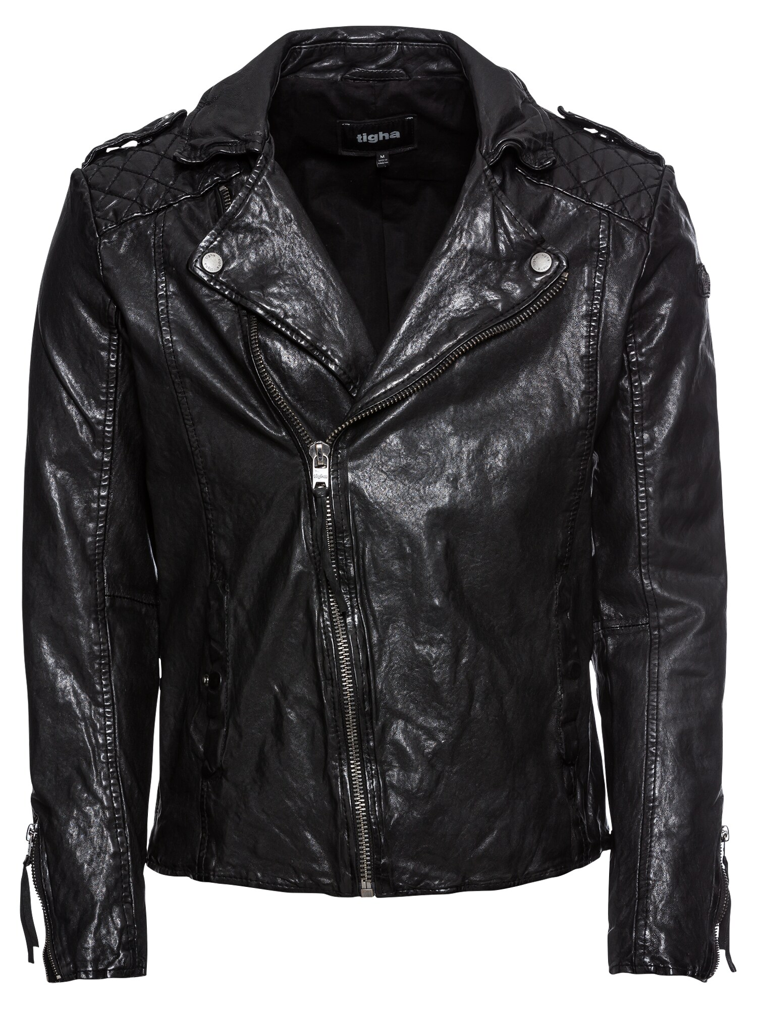 Tigha Heren Tussenjas Elon Zwart tigha kopen in de aanbieding