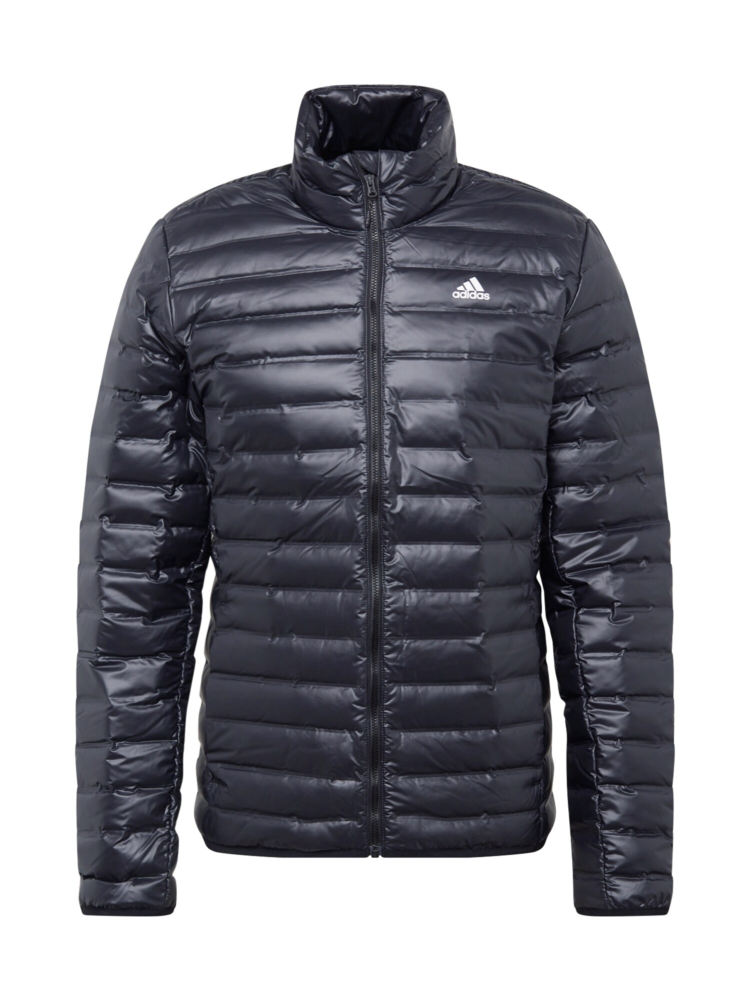 ADIDAS TERREX Športová mikina so zipsom 'Varilite' čierna / biela