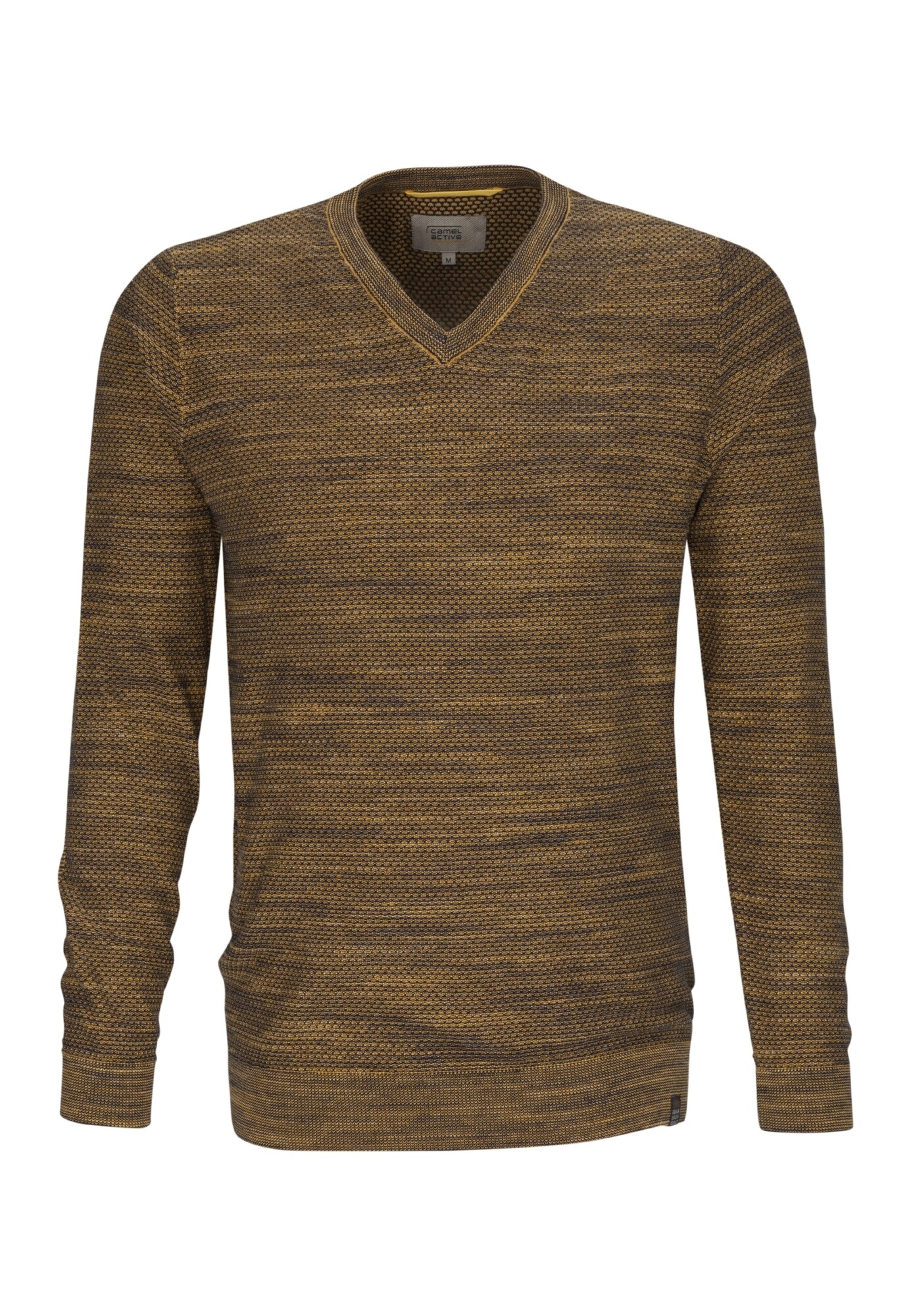 Camel Active Heren Trui Geel Kaki camel active kopen in de aanbieding