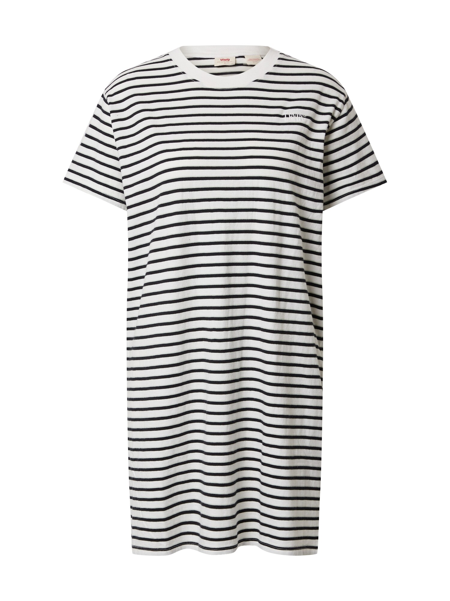 LEVI'S Suknelė 'LULA TEE DRESS'  juoda / balta