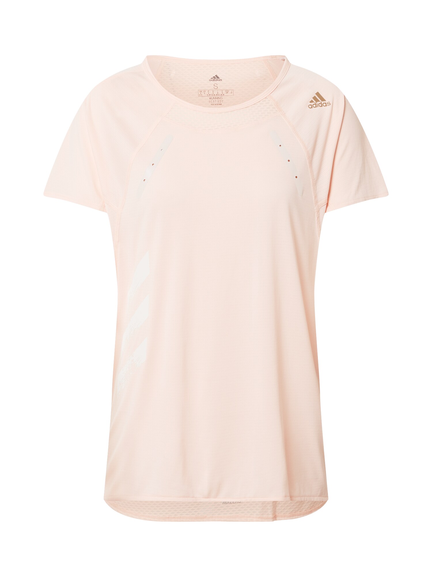 ADIDAS PERFORMANCE Sportiniai marškinėliai 'Heat.RDY'  koralų splava / rožinė