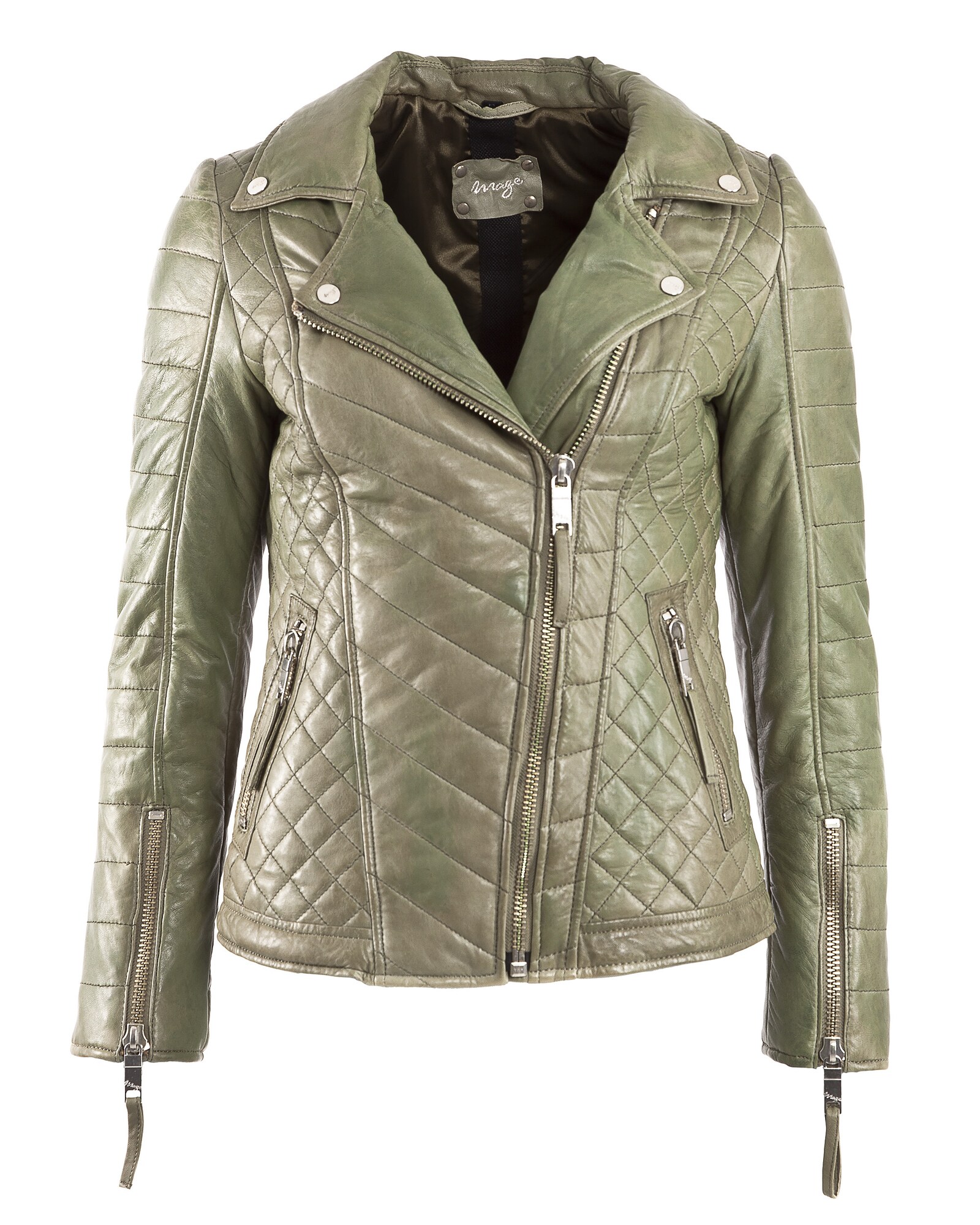 Maze Dames Tussenjas Hillaby1 Olijfgroen maze kopen in de aanbieding