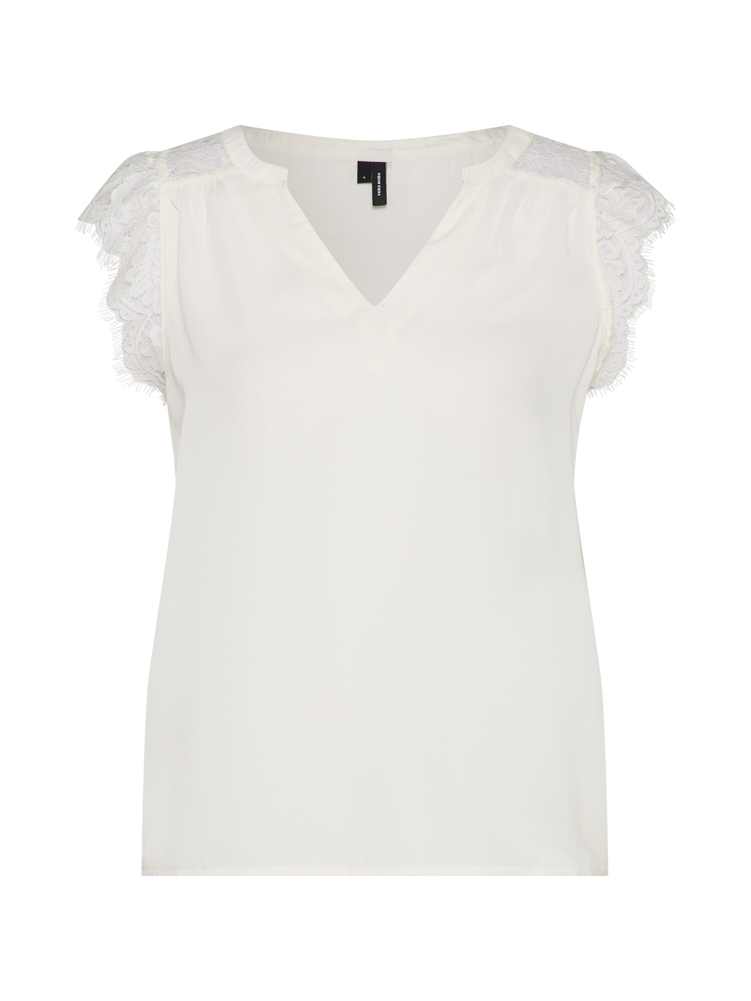 Vero Moda Dames Blouse Rosemary Creme vero moda kopen in de aanbieding