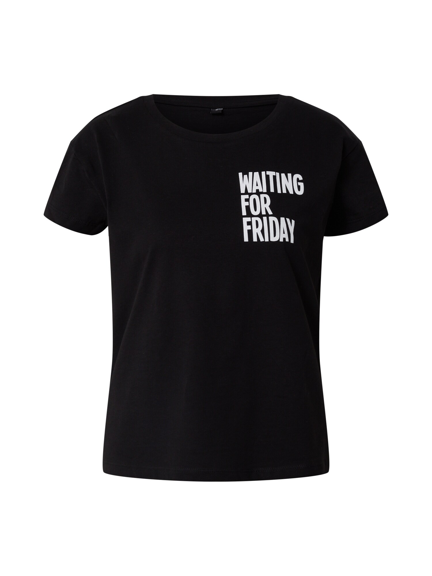 Mister Tee Tricou Waiting For Friday  negru / alb