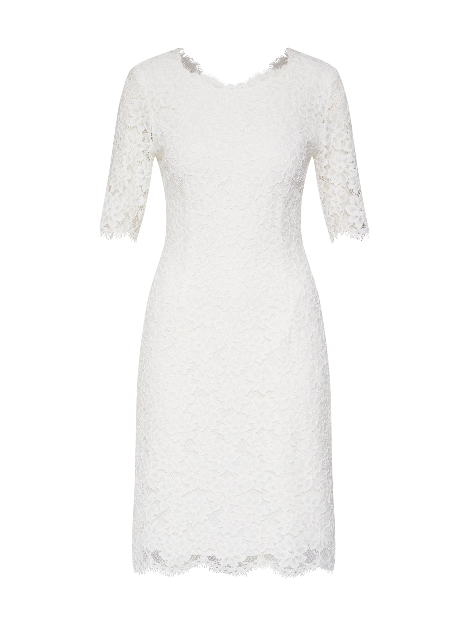 Hugo Dames Jurk Kalissy 1 Wit hugo kopen in de aanbieding