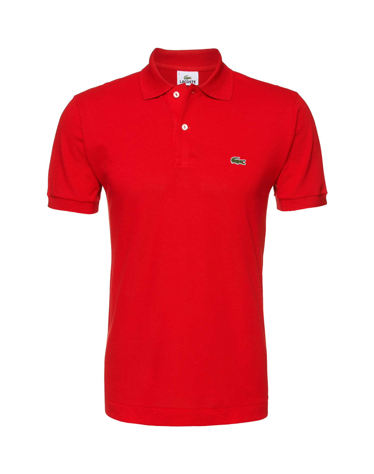 Lacoste Heren Shirt Rood lacoste kopen in de aanbieding