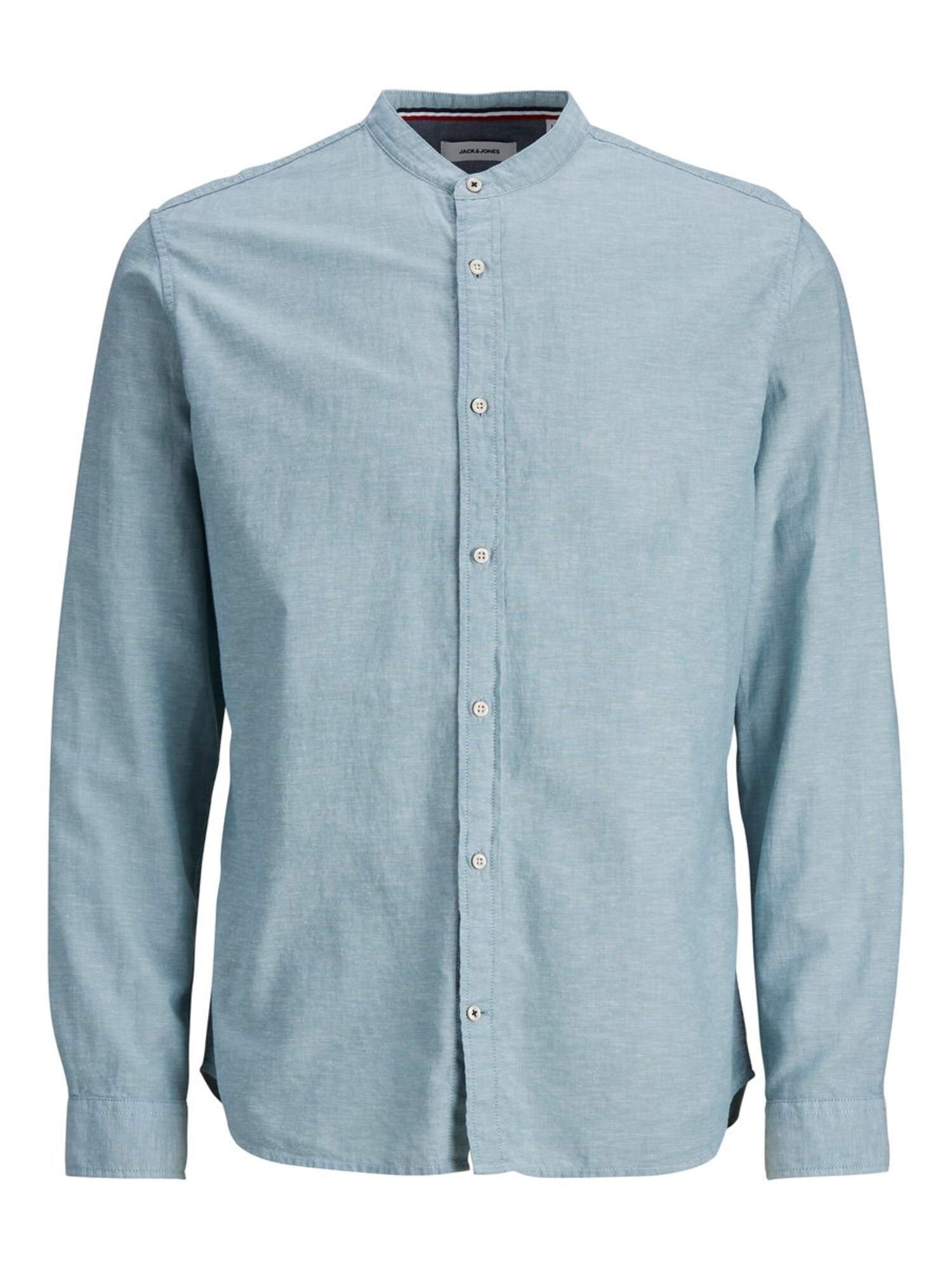 JACK & JONES Dalykiniai marškiniai  pastelinė mėlyna
