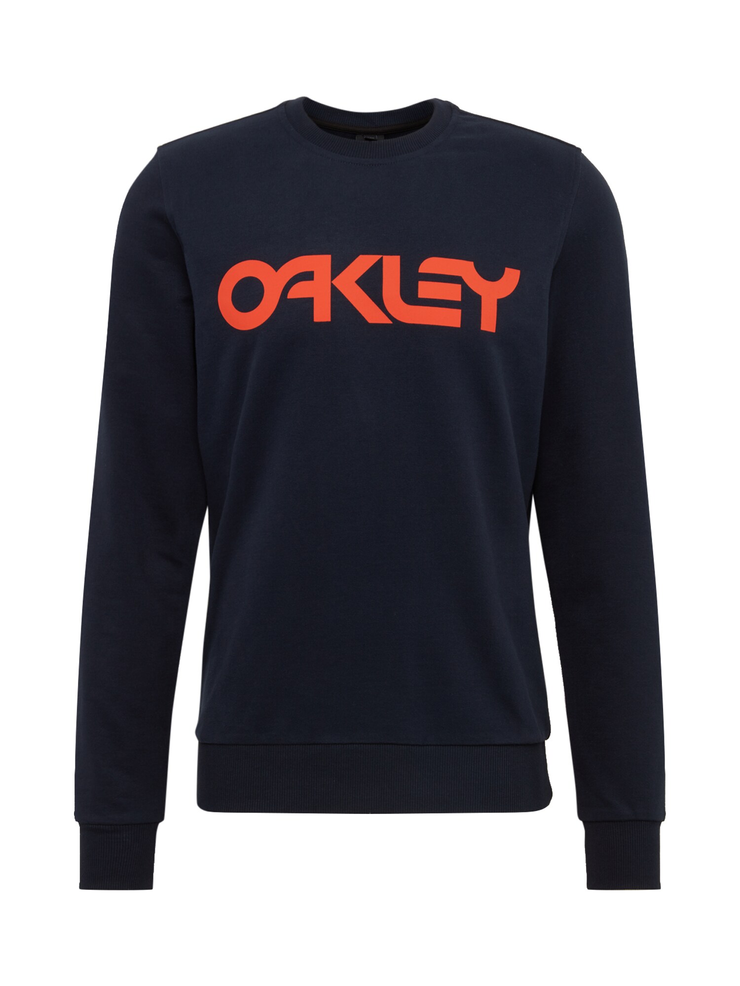 OAKLEY Megztinis be užsegimo 'B1B Crew'  tamsiai oranžinė / tamsiai mėlyna