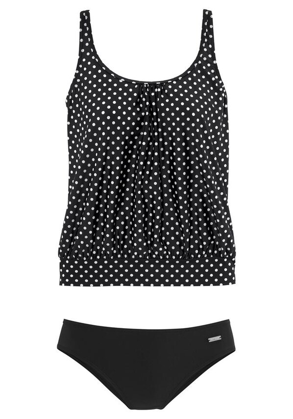 LASCANA, Tankini, fekete, 2 kép a 4 közül