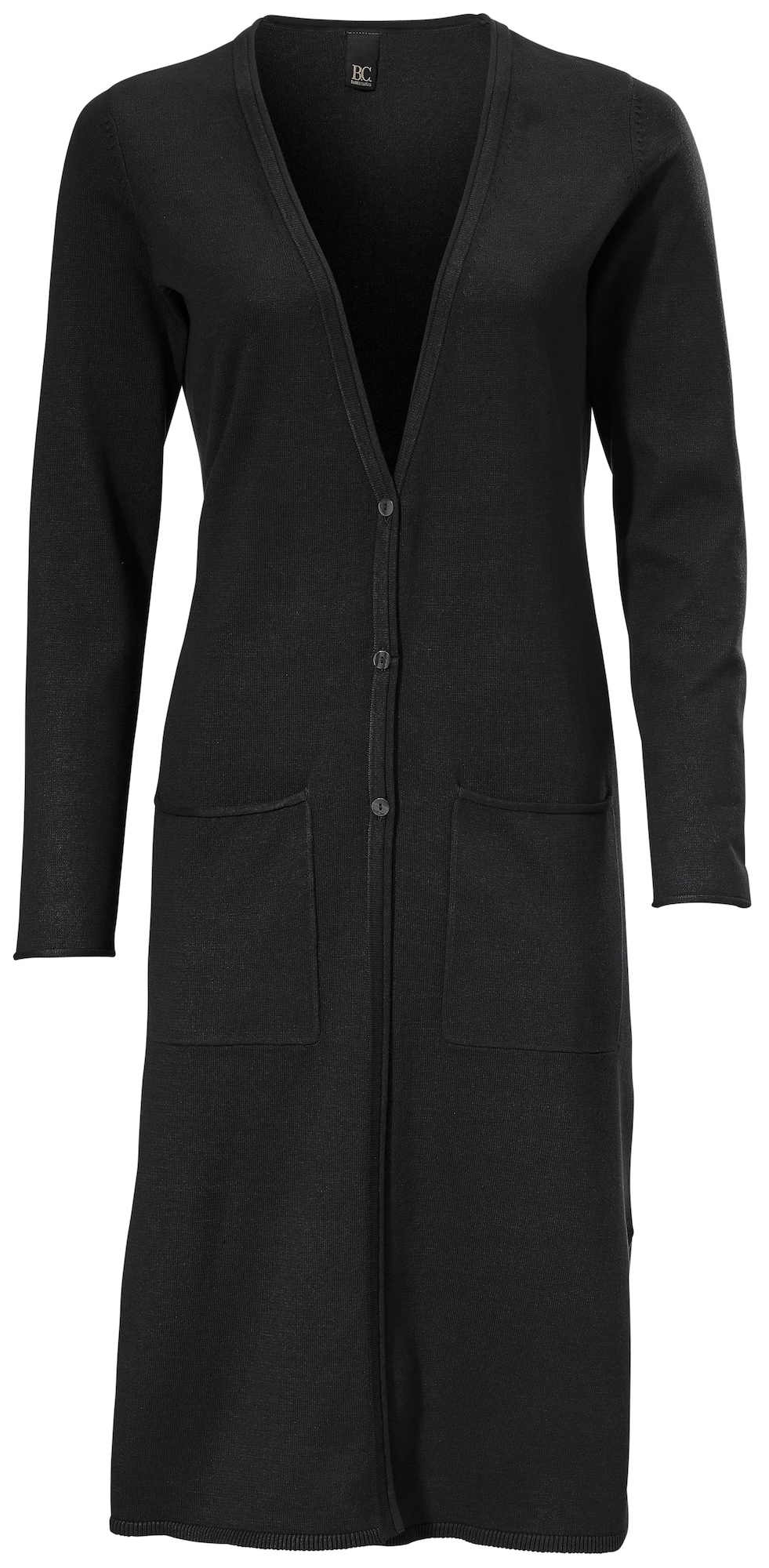 heine Palton tricotat  negru