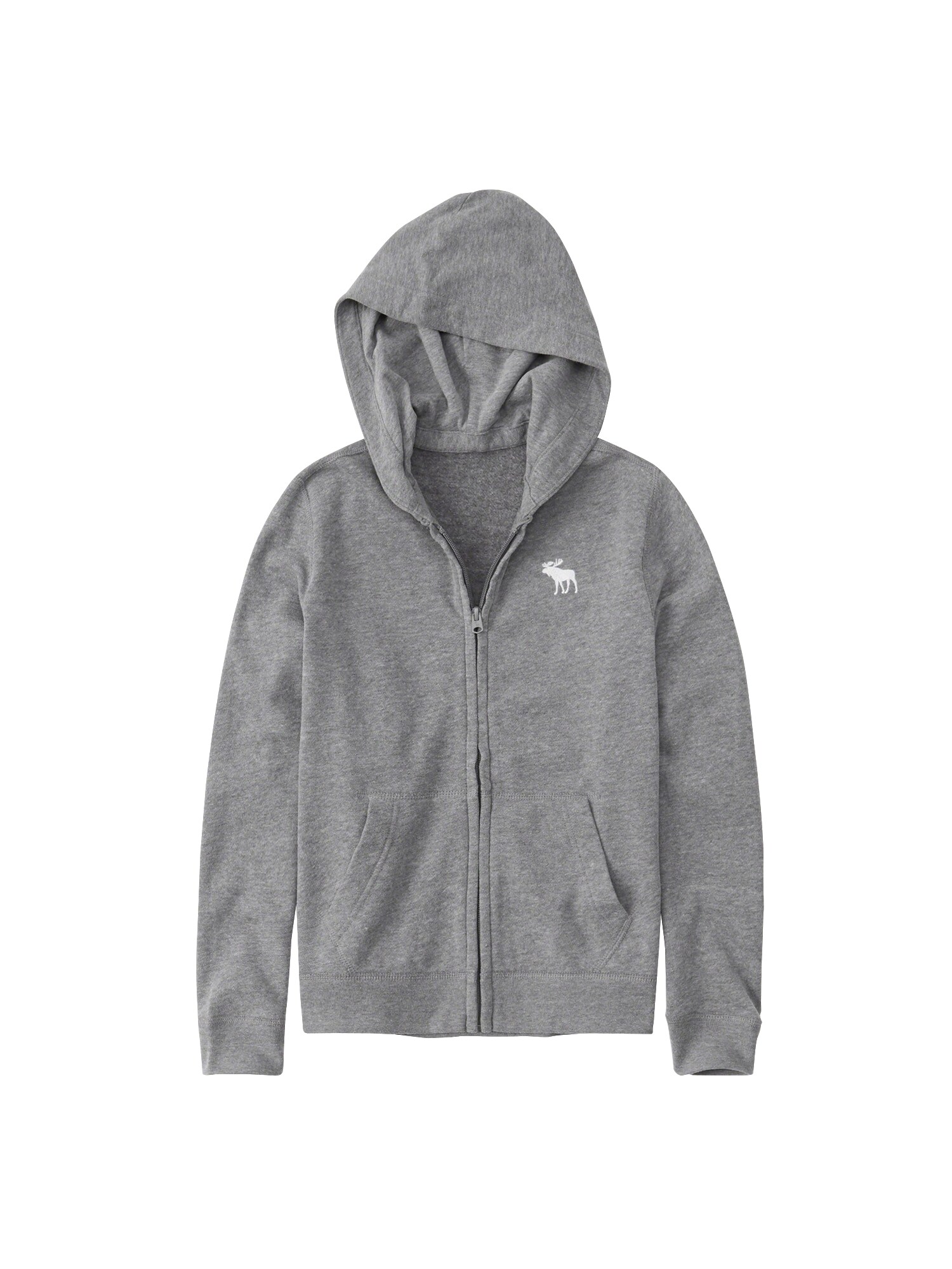 Abercrombie Fitch Jongens Sweatvest Sb19 Dtc Grijs abercrombie fitch kopen in de aanbieding