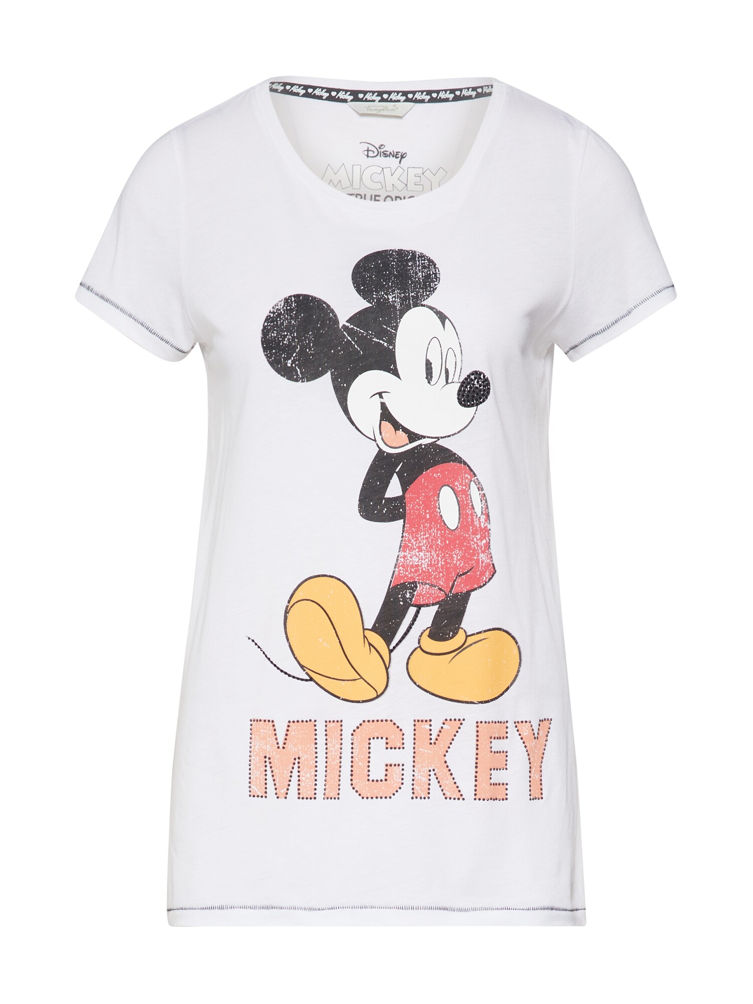 Frogbox Marškinėliai 'Mickey'  mišrios spalvos / balta