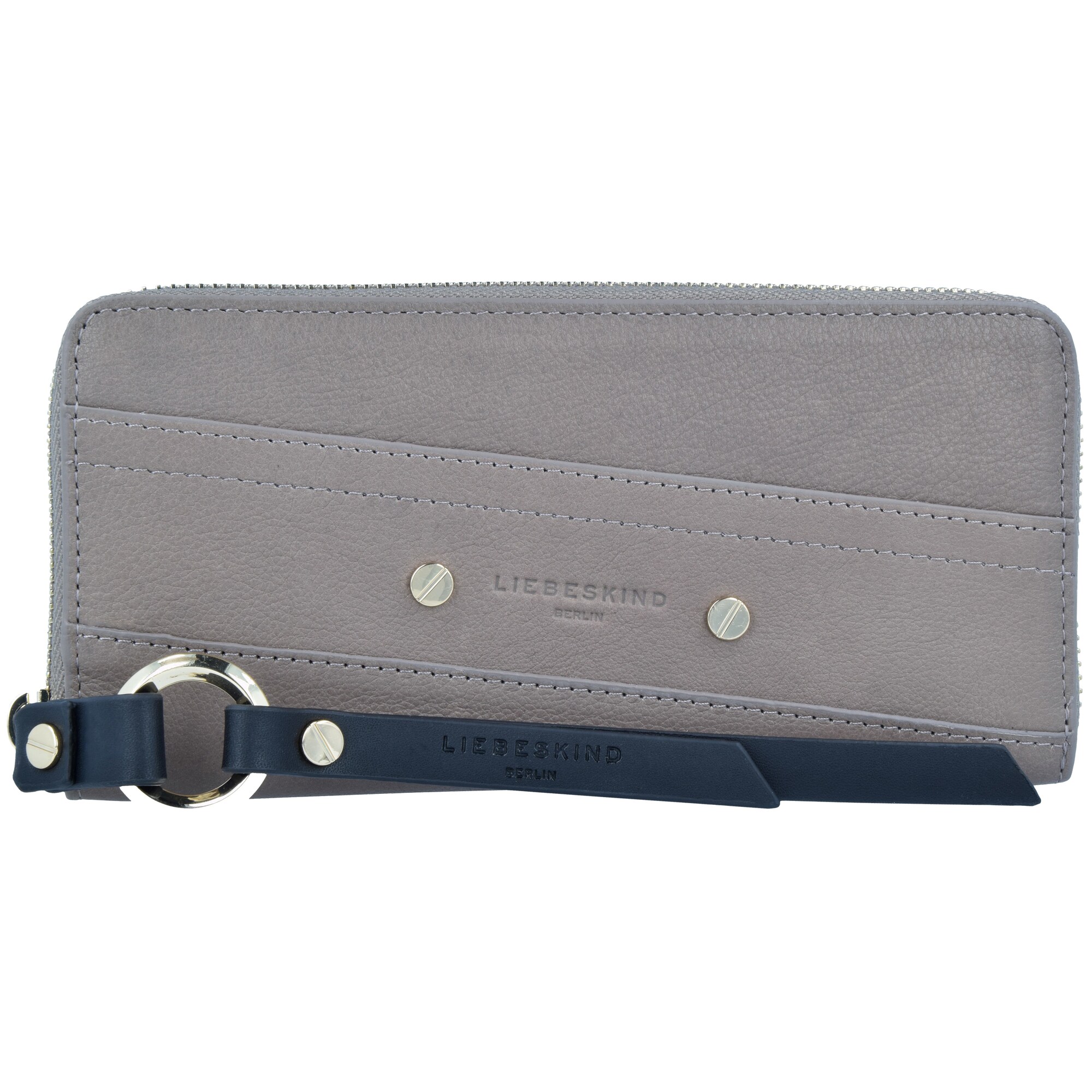 Liebeskind Berlin Dames Portemonnee Grijs Taupe liebeskind berlin kopen in de aanbieding