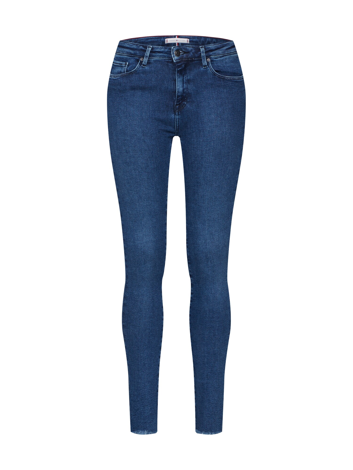 Tommy Hilfiger Dames Jeans Como Skinny Rw A Mala Blauw Denim tommy hilfiger kopen in de aanbieding