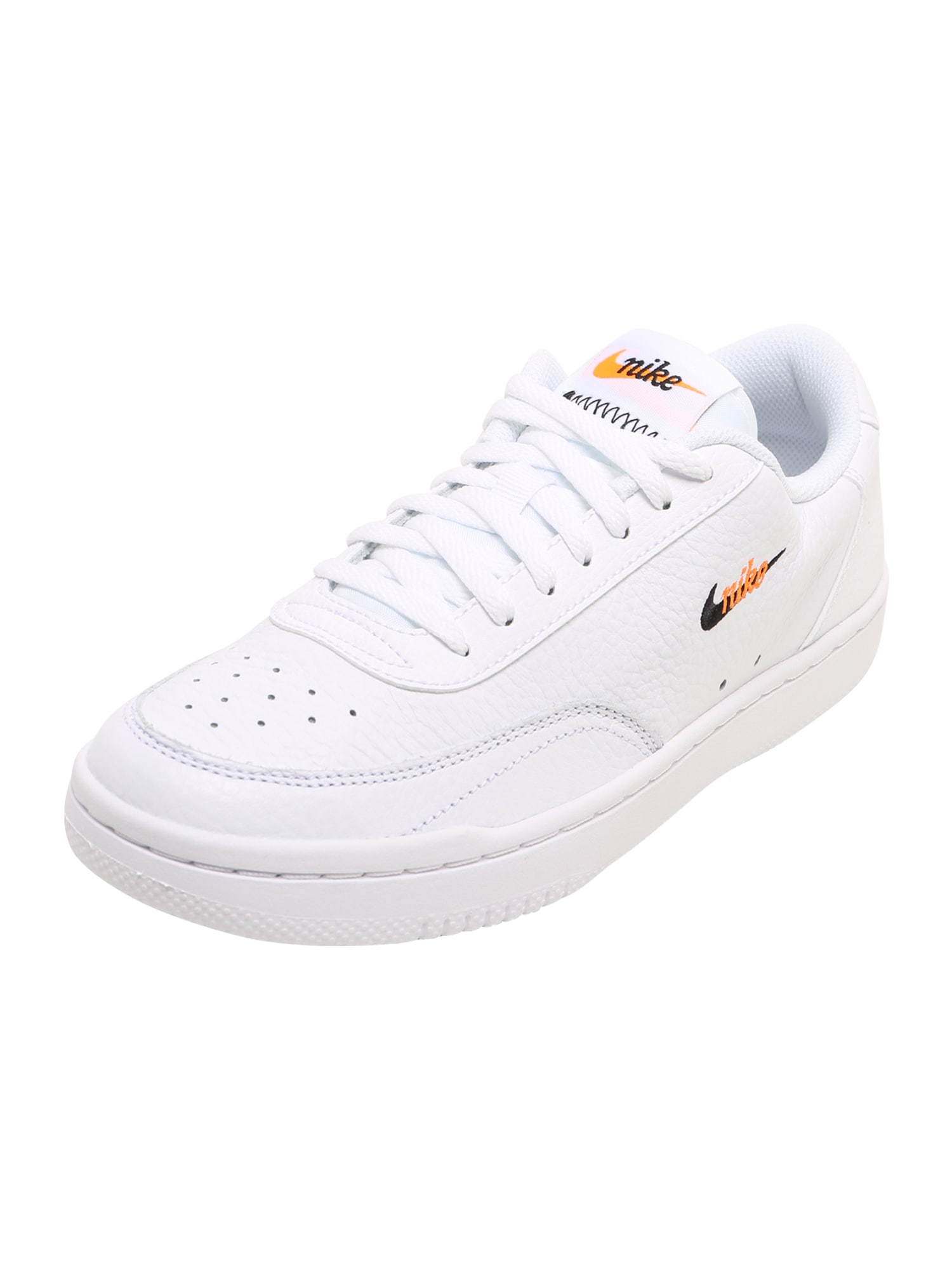 Nike Sportswear Sportbačiai be auliuko  balta / oranžinė / juoda