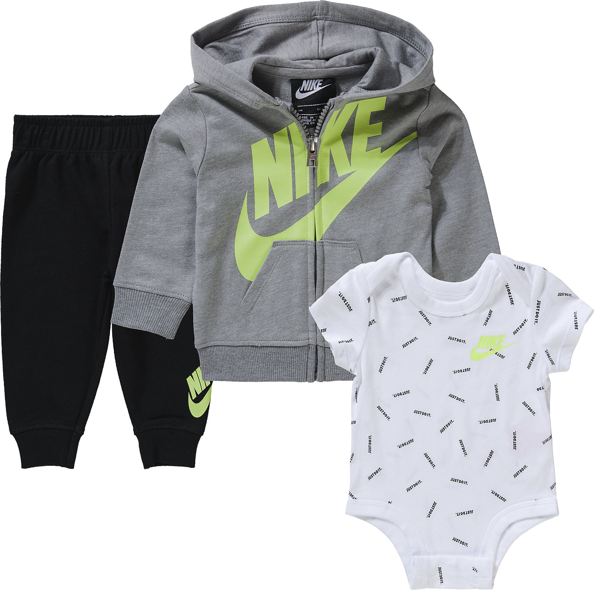 Nike Sportswear Szettek  szürke / alma / fekete akciós termékkép 1