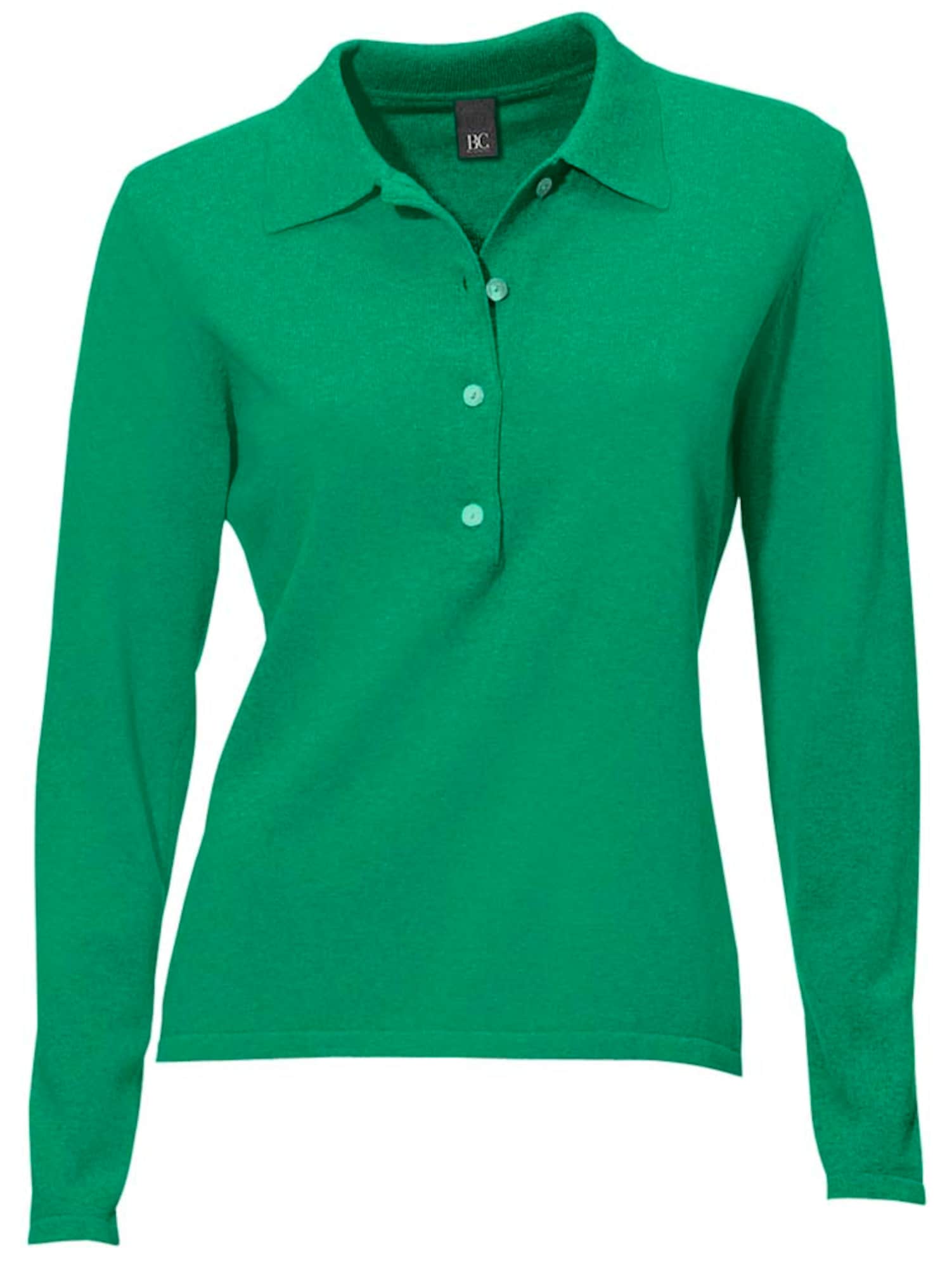 Жени > Дрехи > Големи размери > Пуловери и Трикотаж > Пуловери heine Пуловер  зелен меланж
