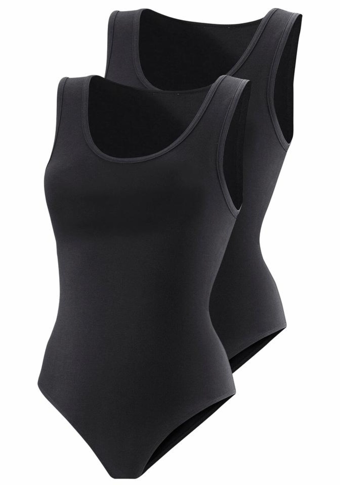 VIVANCE Košeľové body  čierna