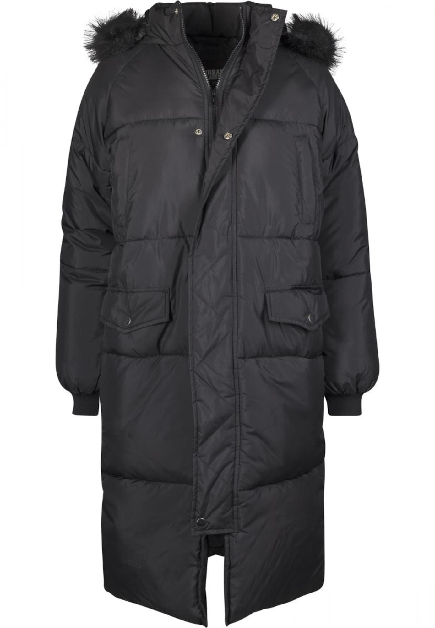 Urban Classics Žieminis paltas juoda