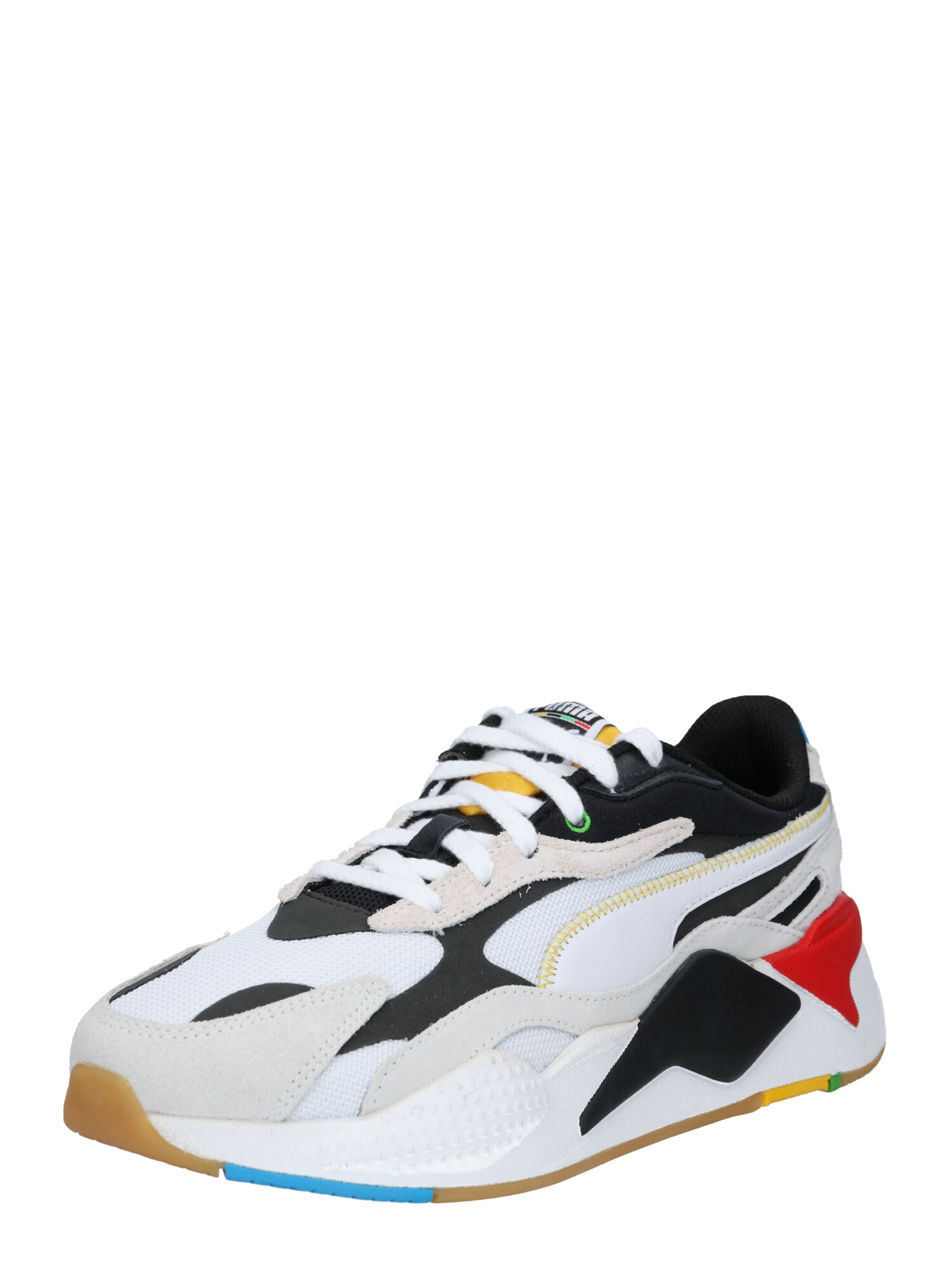 PUMA Sportbačiai be auliuko 'RS-X³ WH'  balta / mišrios spalvos