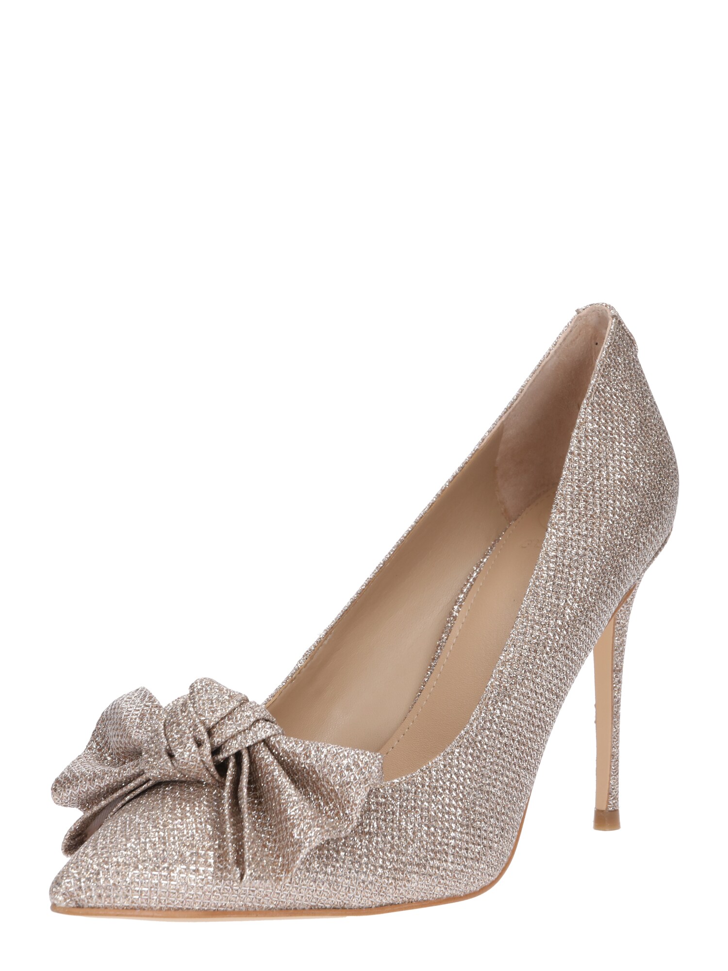 Guess Dames Pumps Bennet2 Beige Goud guess kopen in de aanbieding