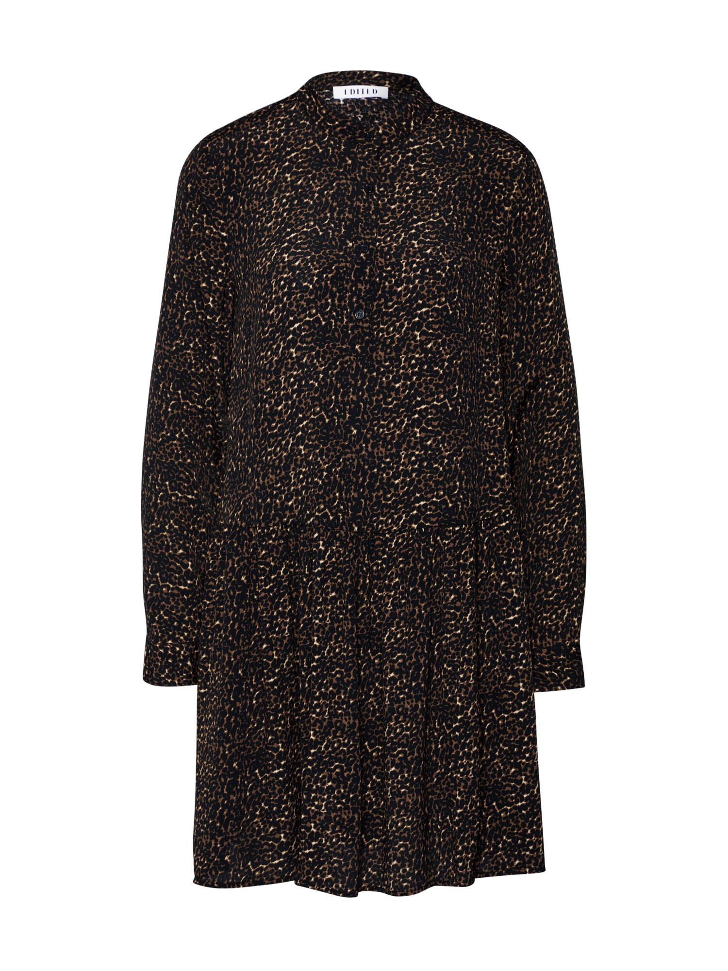 Edited Dames Jurk Elodie Beige Bruin Zwart edited kopen in de aanbieding