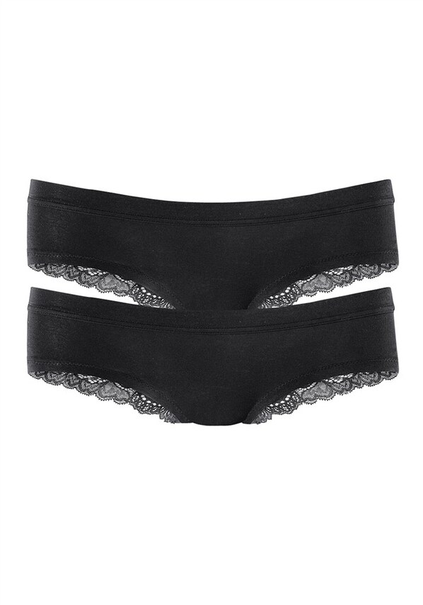 LASCANA, Slip, fekete, 5 kép a 5 közül