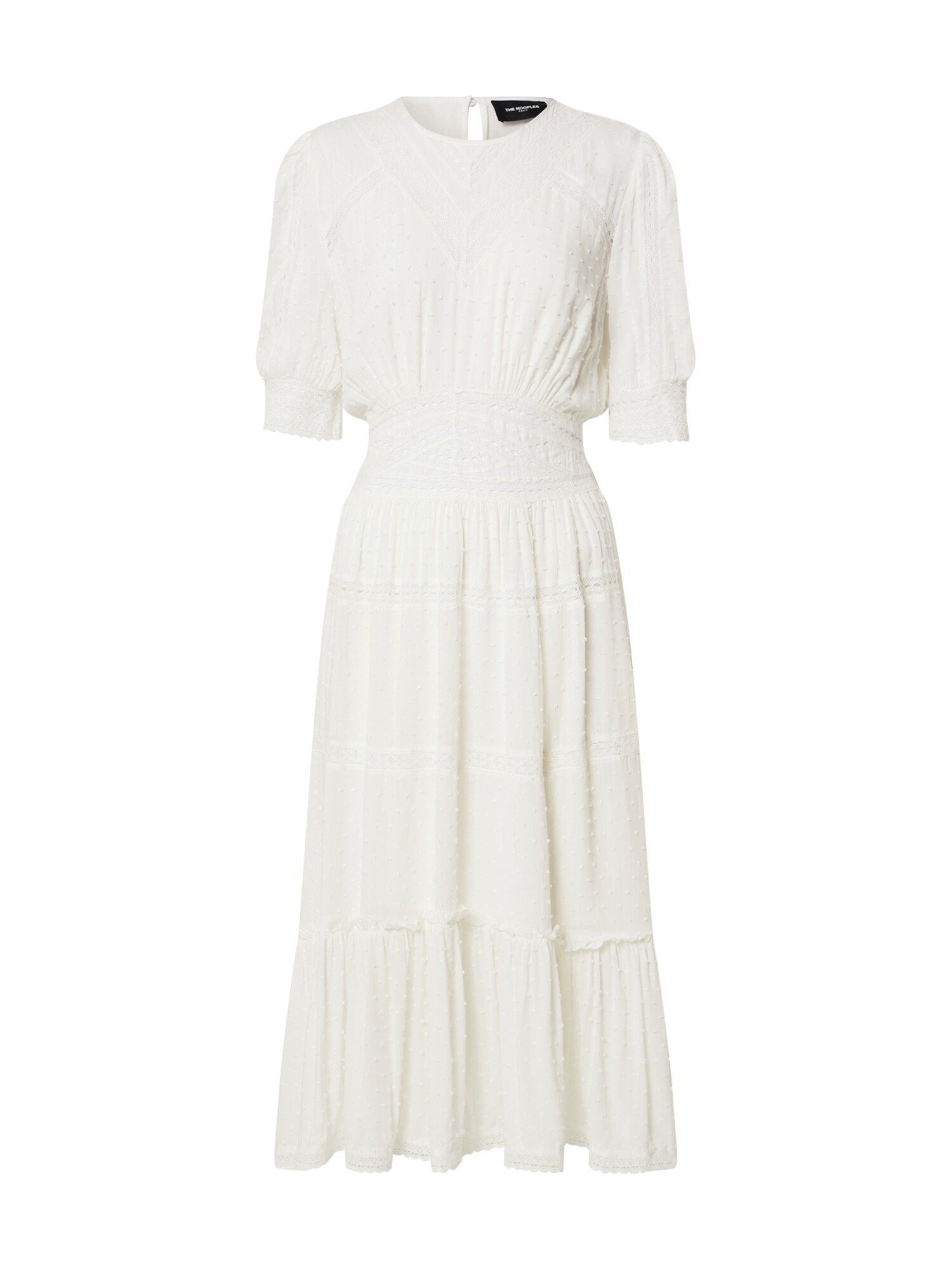 The Kooples Suknelė 'ROBE'  nebalintos drobės spalva
