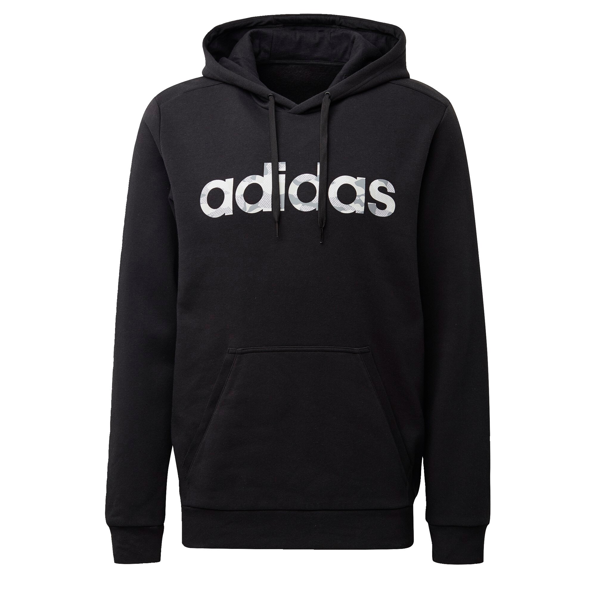 ADIDAS PERFORMANCE Sportinio tipo megztinis 'Essential'  juoda / balta