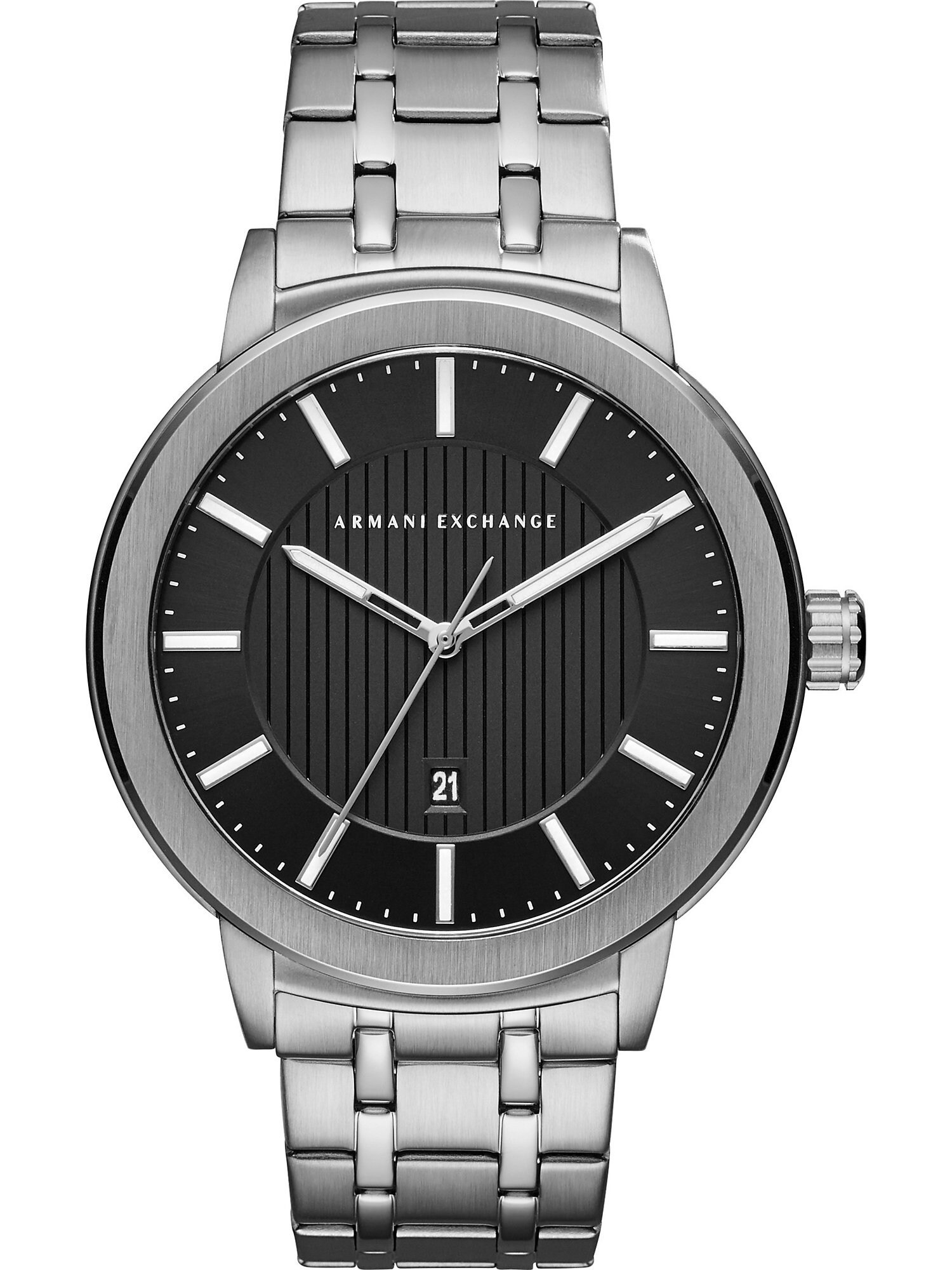 Quarzuhr A''''X1455'''' schwarz / silber