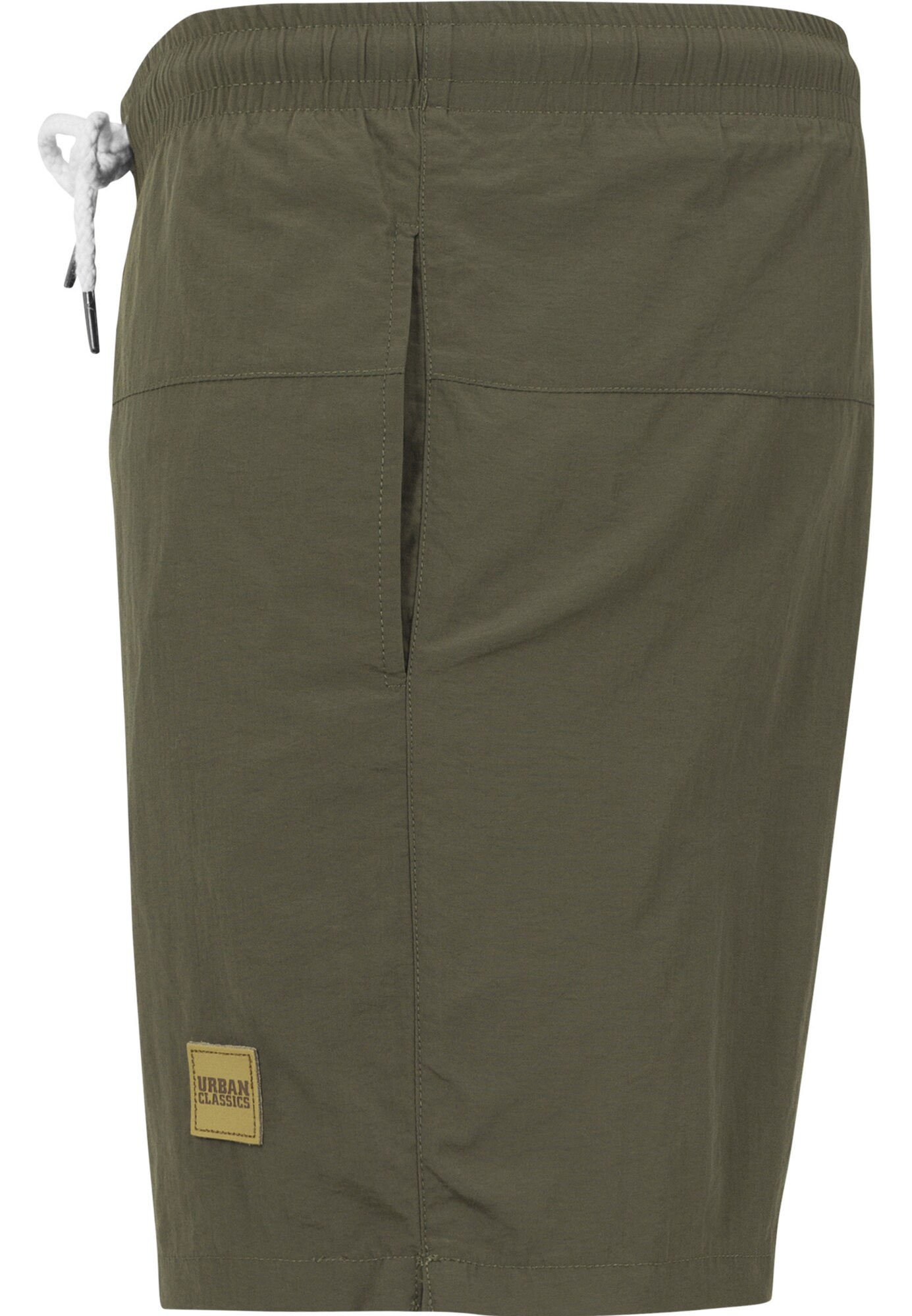 Urban Classics Plavecké šortky 'Block Swim' kaki (obrázok 3)