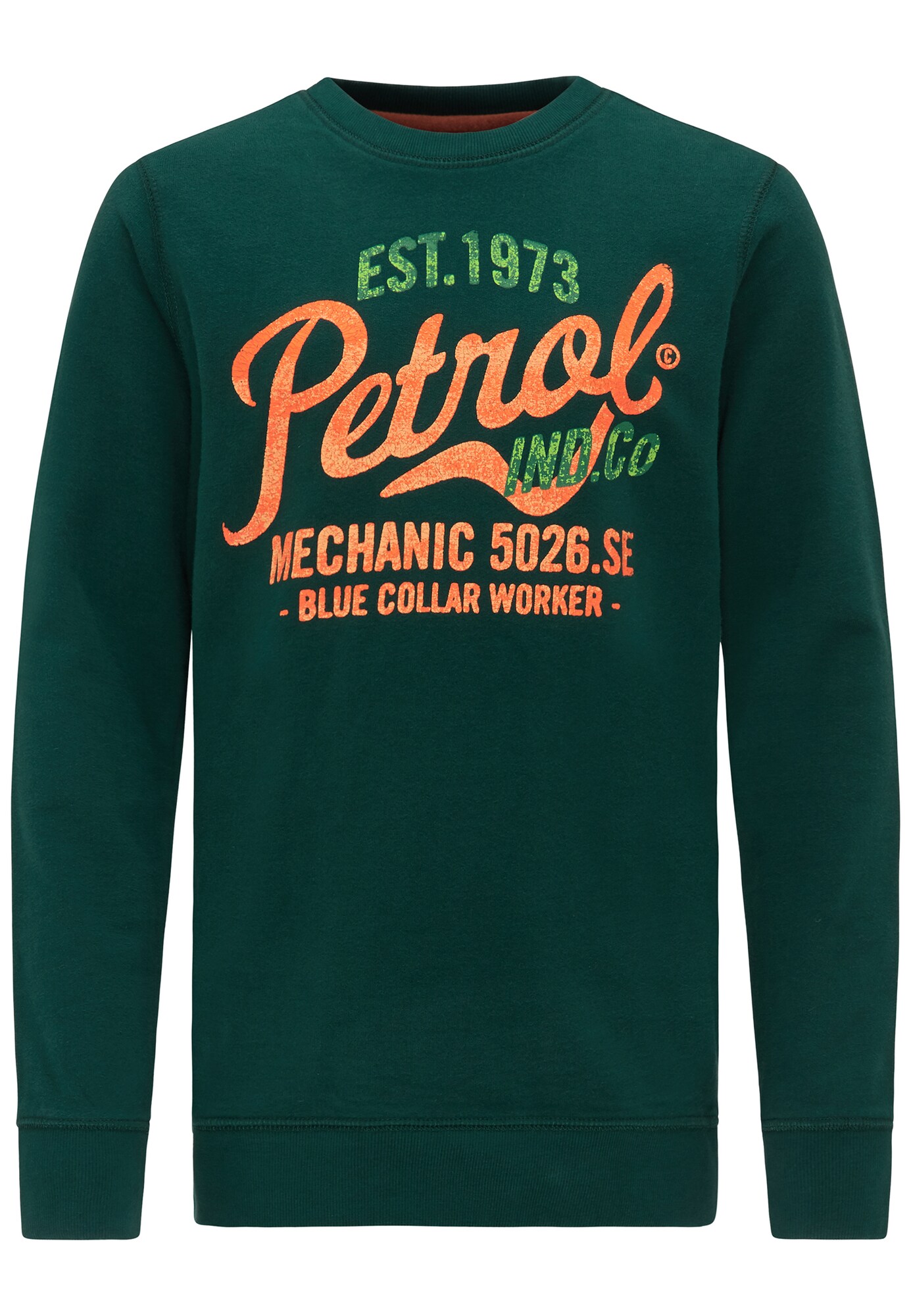 Petrol Industries Jongens Sweatshirt Donkergroen petrol industries kopen in de aanbieding
