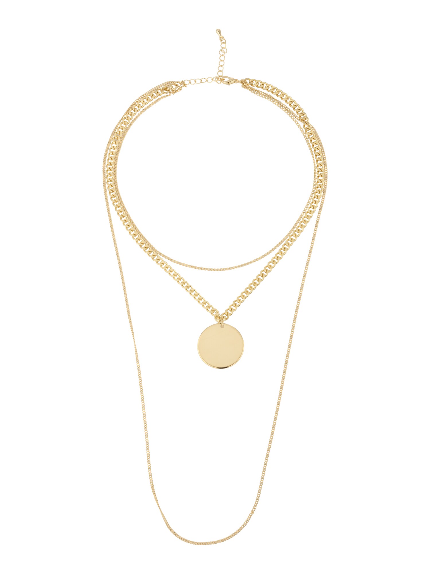 Blond Accessories Dames Ketting Double Chain Goud blond accessories kopen in de aanbieding