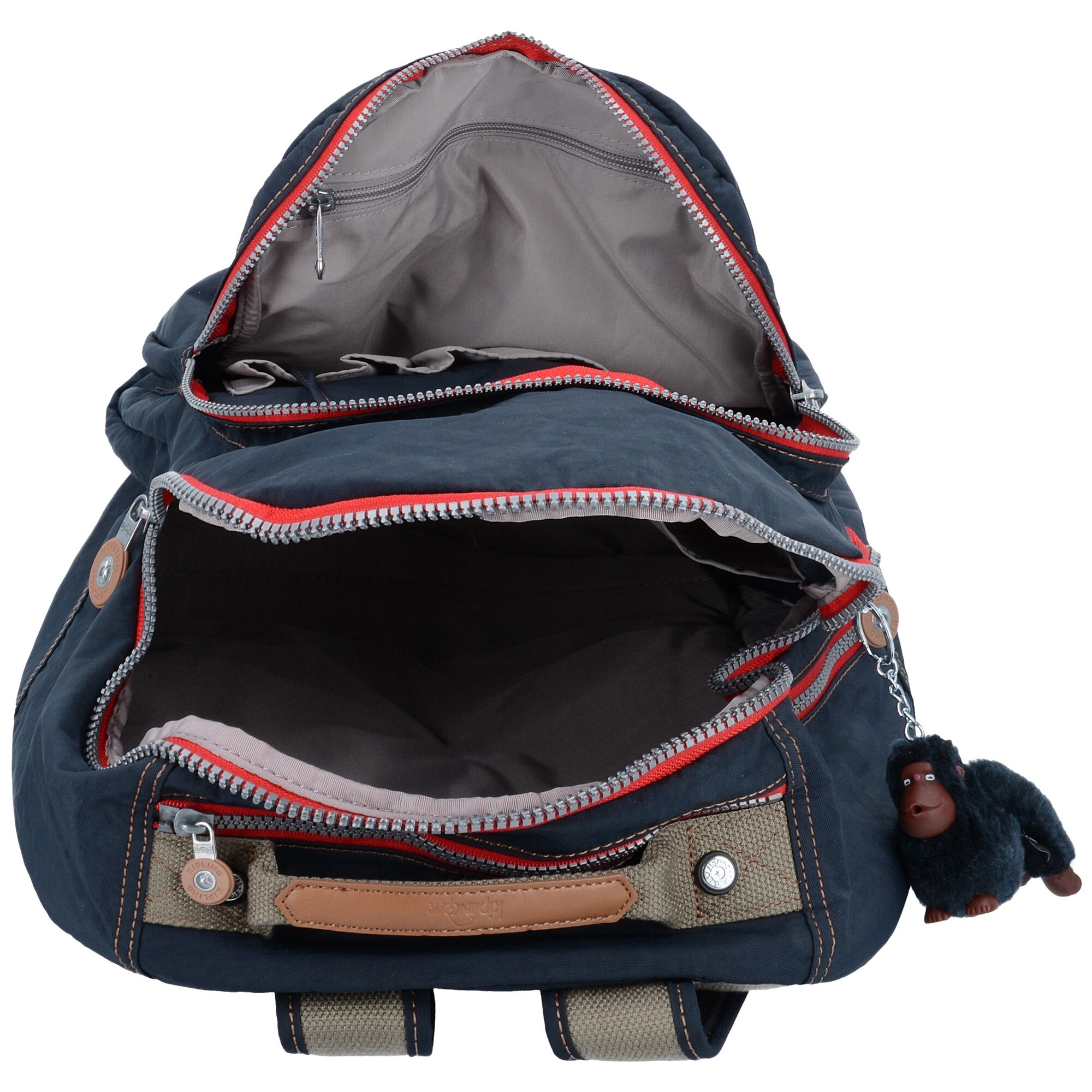 KIPLING Batoh 'Back to School' námornícka modrá / krvavo červená (obrázok 5)