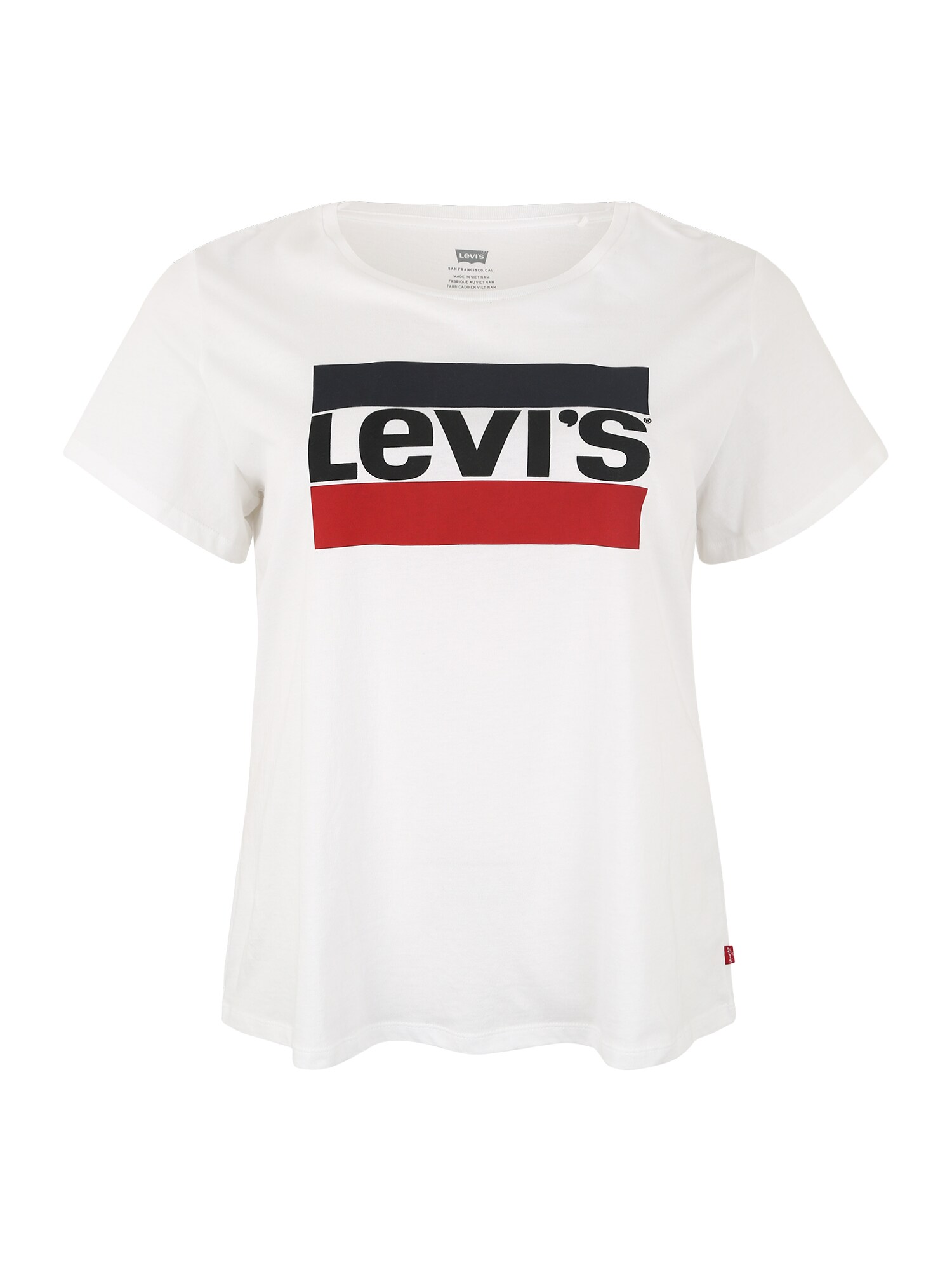 Levi's® Plus T-Krekls tumši zils / melns / balts