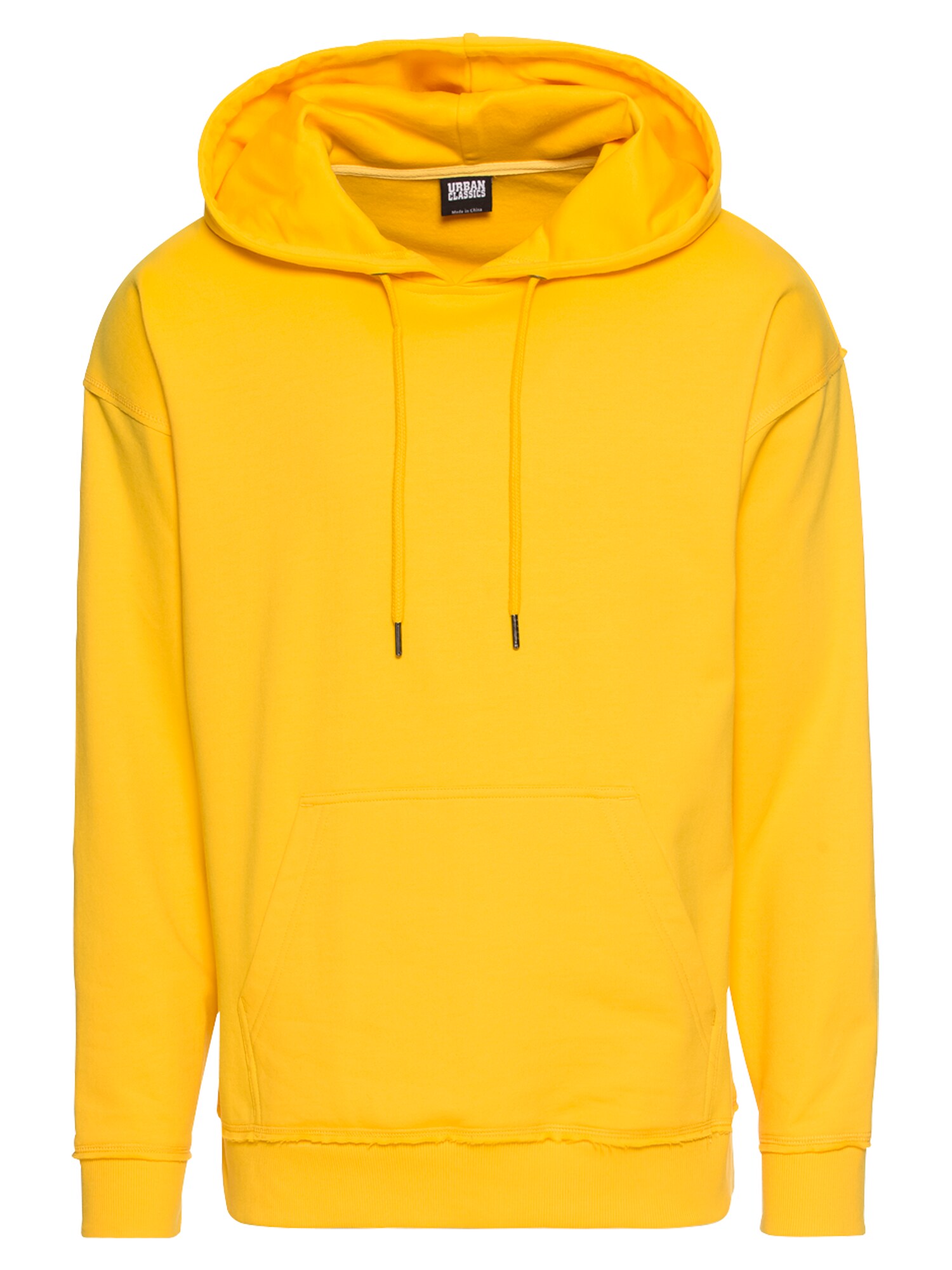Urban Classics Heren Sweatshirt Geel urban classics kopen in de aanbieding
