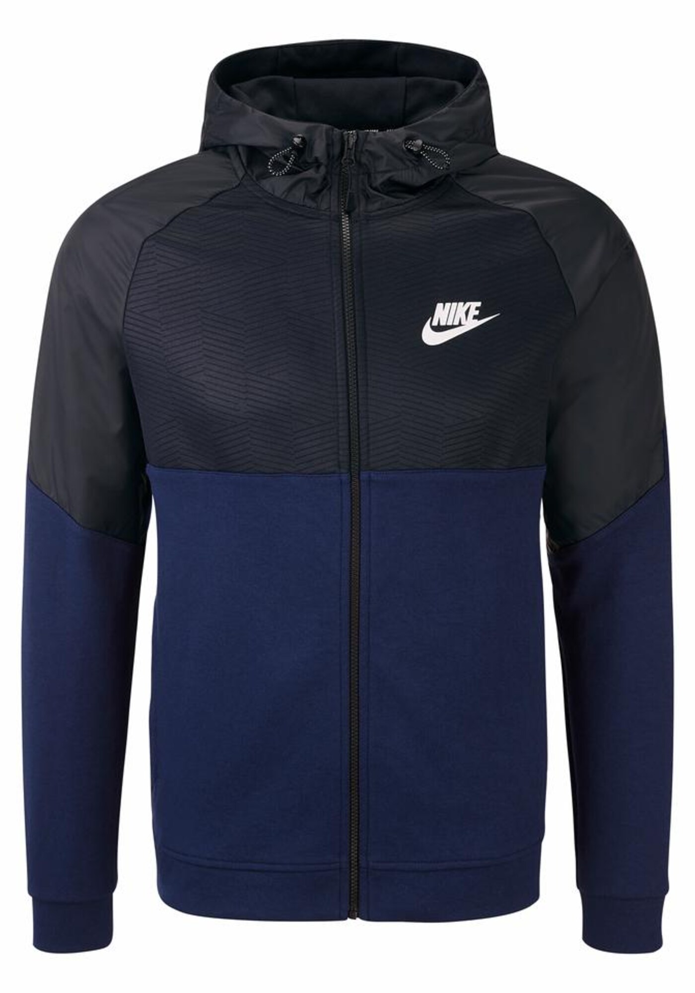 Nike Sportswear NSW AV15 Sweatjacke dunkelblau / schwarz