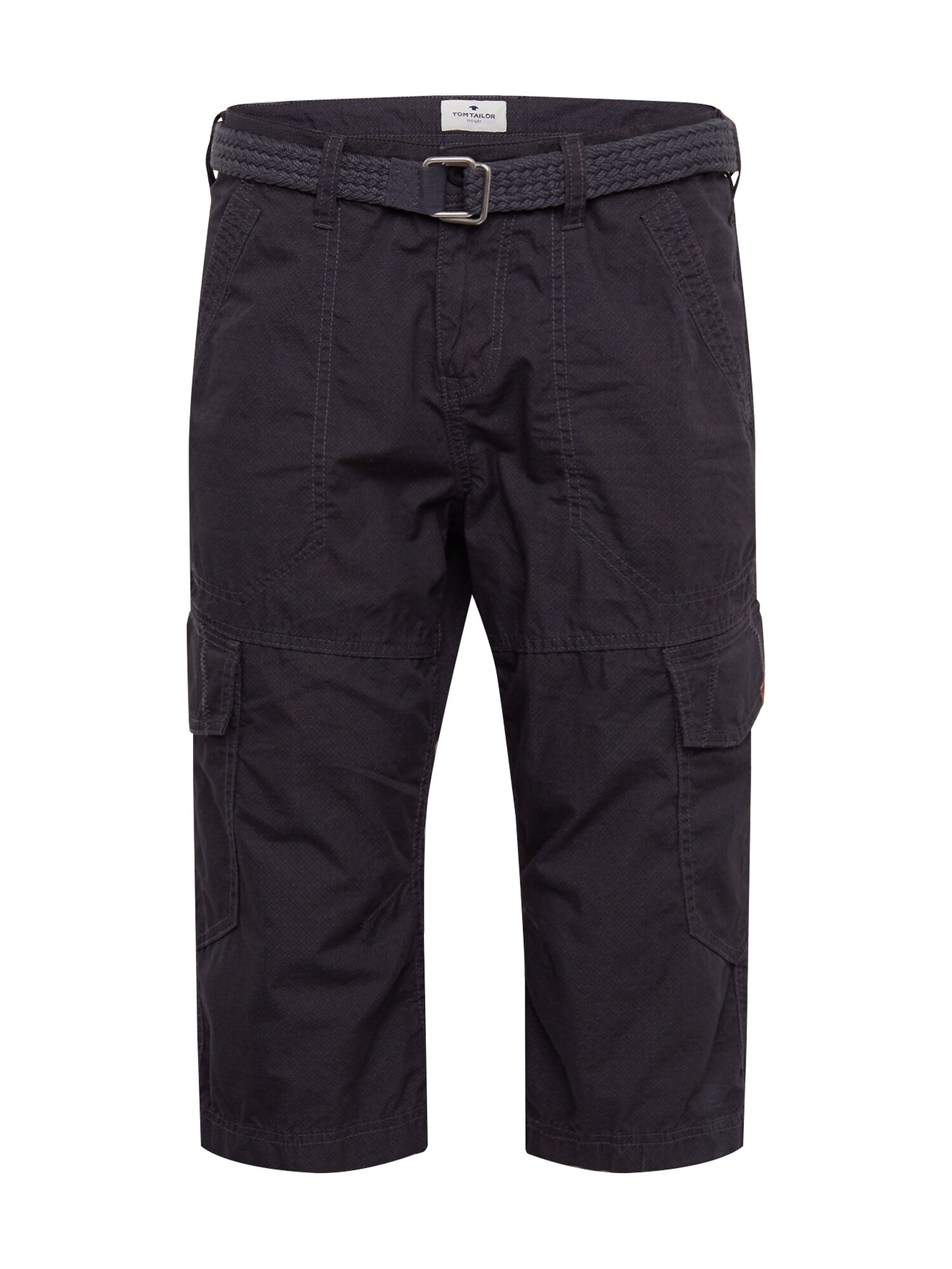 TOM TAILOR Chino stiliaus kelnės  margai juoda