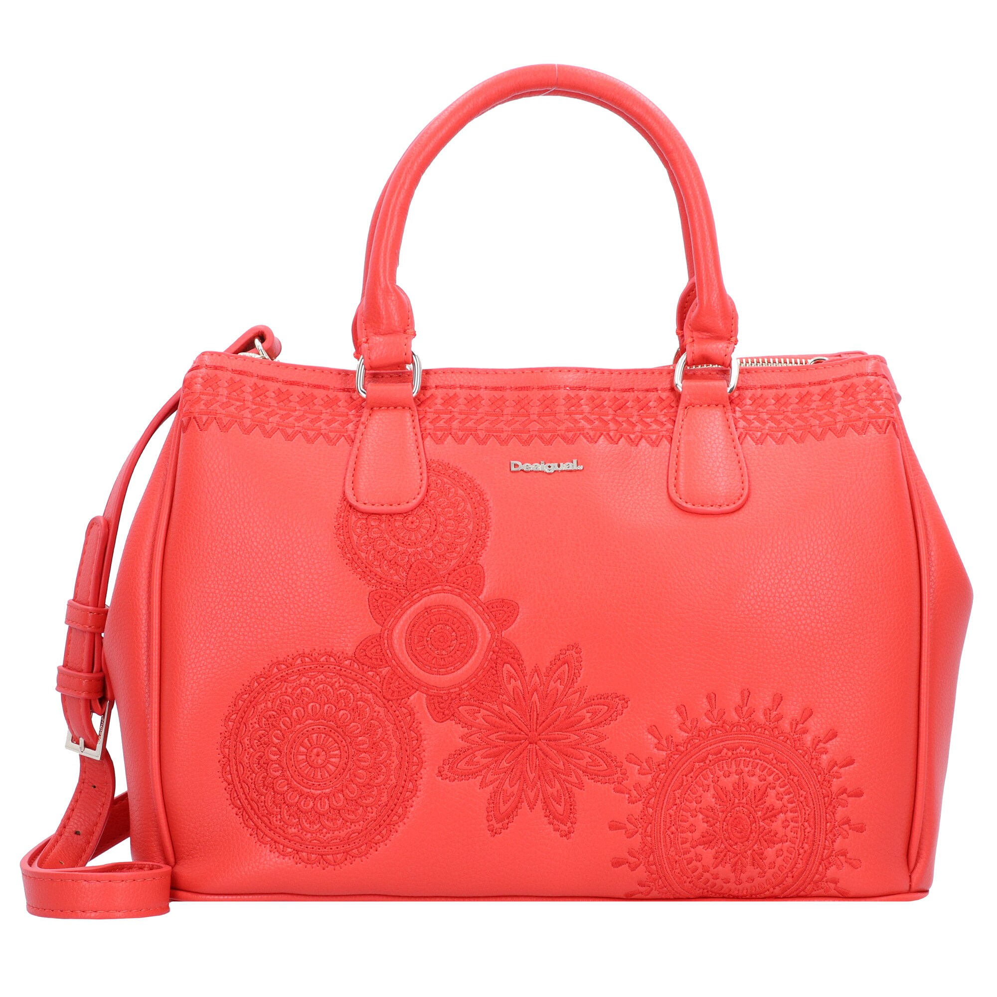 Desigual Dames Handtas Dark Amber Neonoranje desigual kopen in de aanbieding