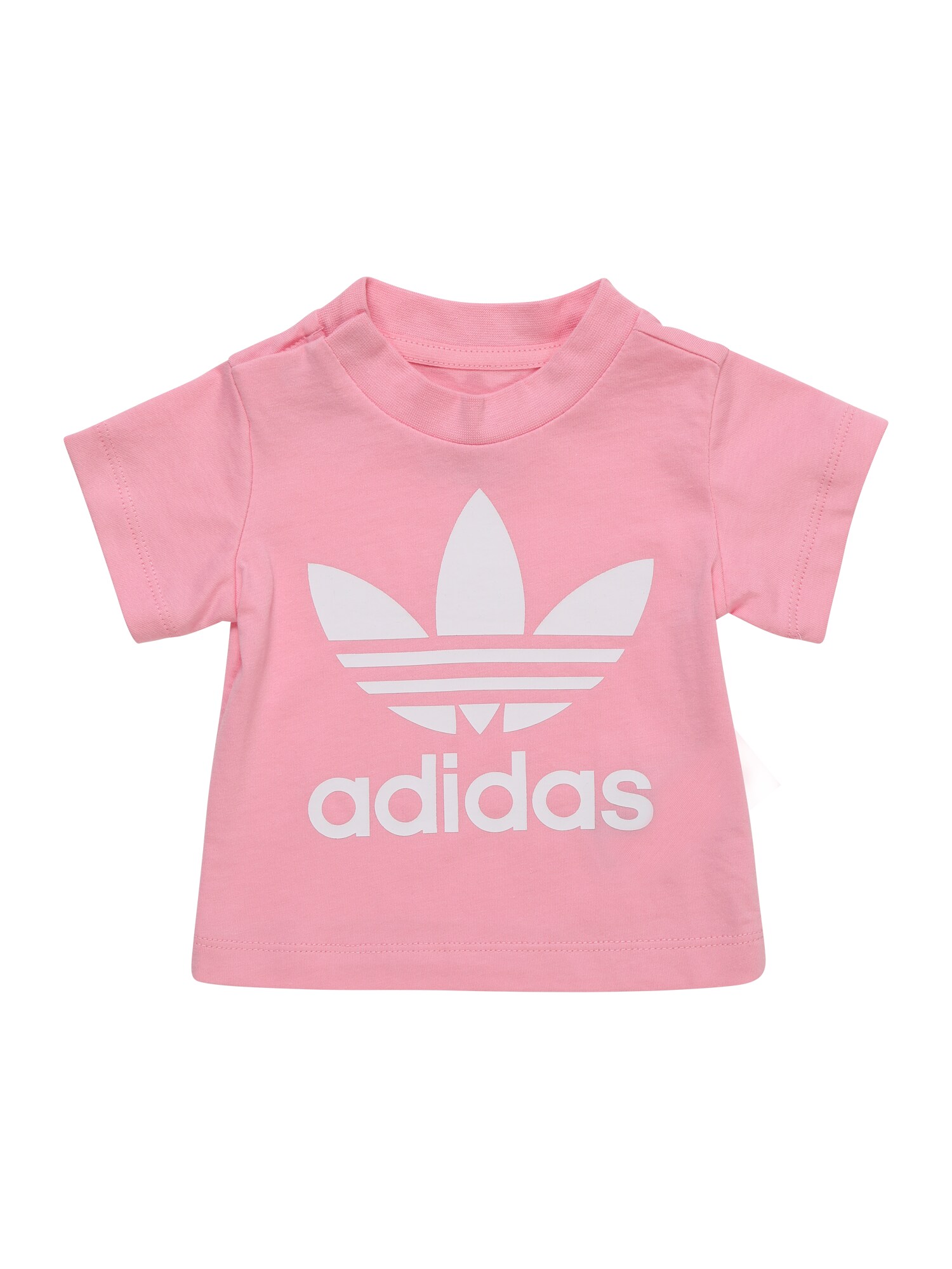 ADIDAS ORIGINALS Marškinėliai  rožių spalva / balta