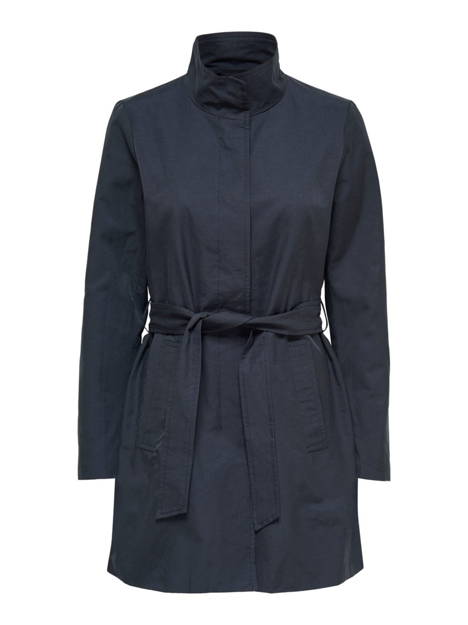 Only Dames Tussenmantel Donkerblauw only kopen in de aanbieding