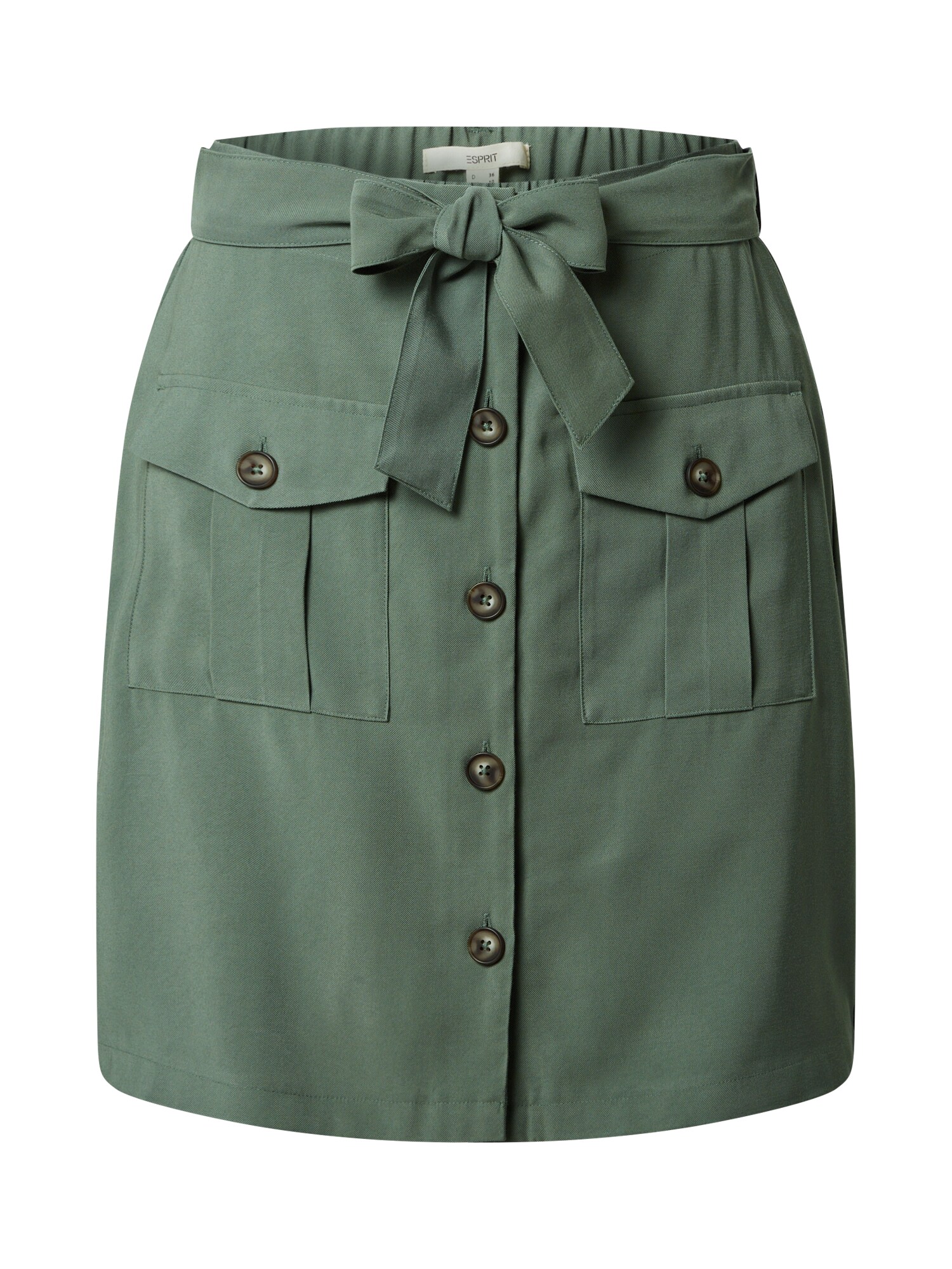 ESPRIT Kelnės 'Utility Skort'  rusvai žalia