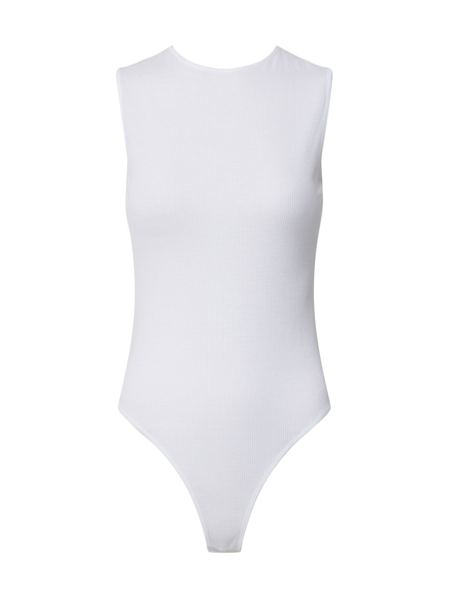 NU-IN Marškinėliai-glaustinukė 'Bodysuit'  balta