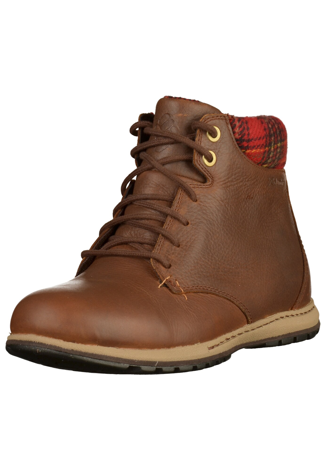 Columbia Heren Boots Bruin Geel Rood Zwart columbia kopen in de aanbieding