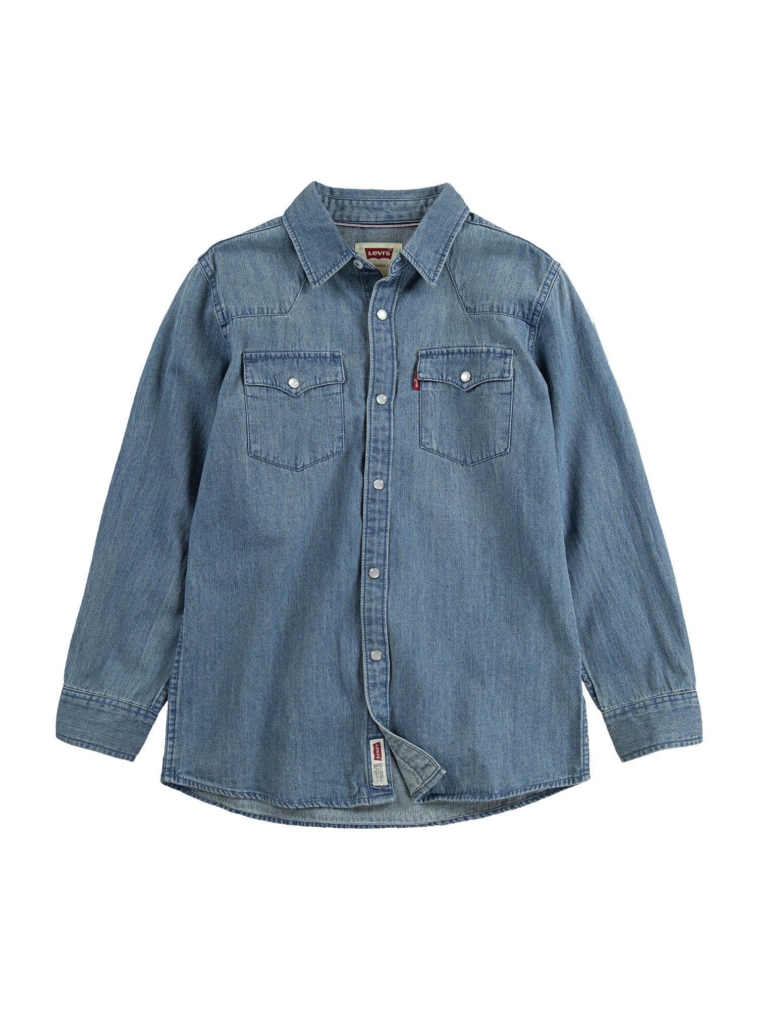 LEVI'S Dalykiniai marškiniai 'Barstow Western Shirt'  pilka