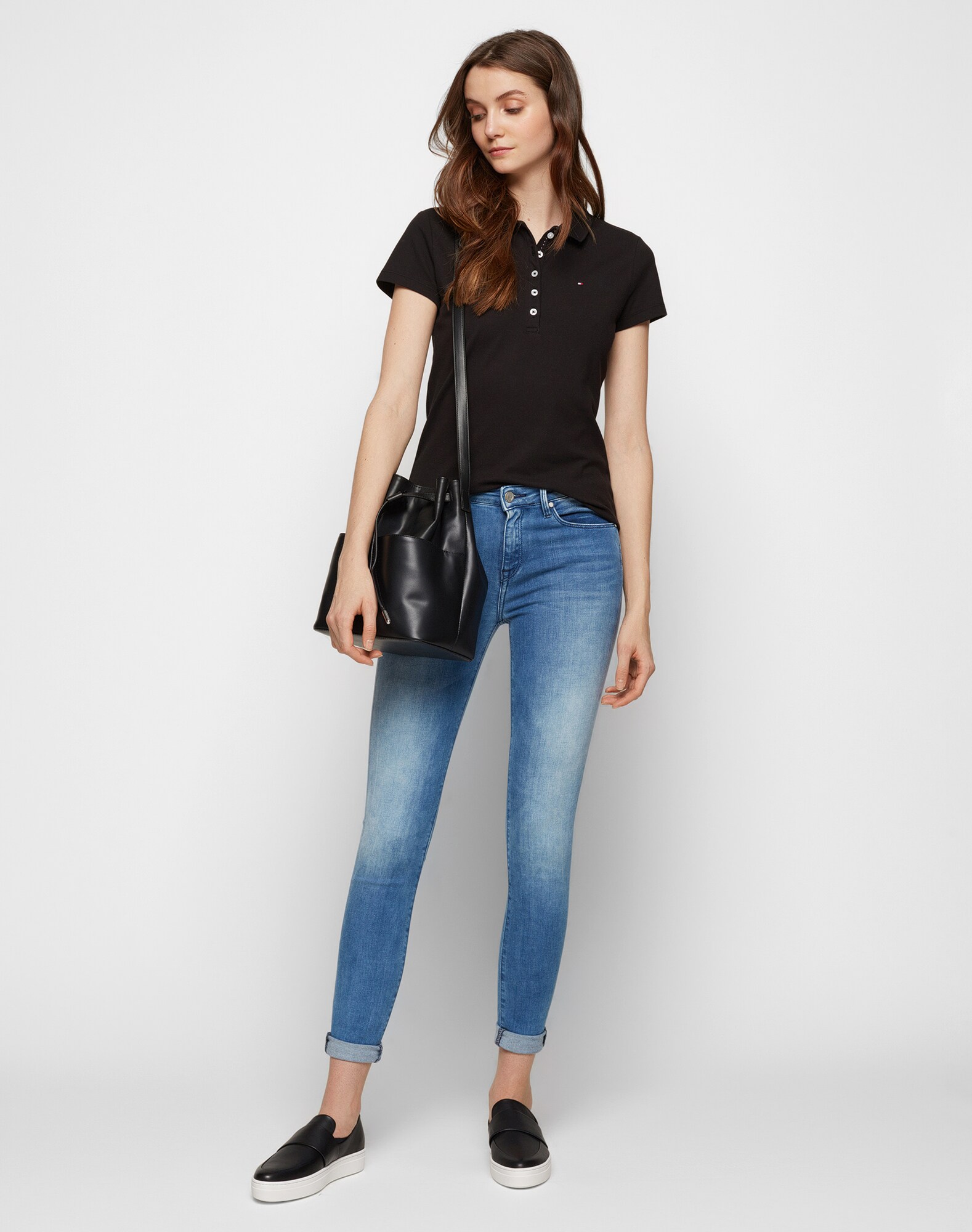 TOMMY HILFIGER Tričko 'Chiara' čierna (obrázok 4)