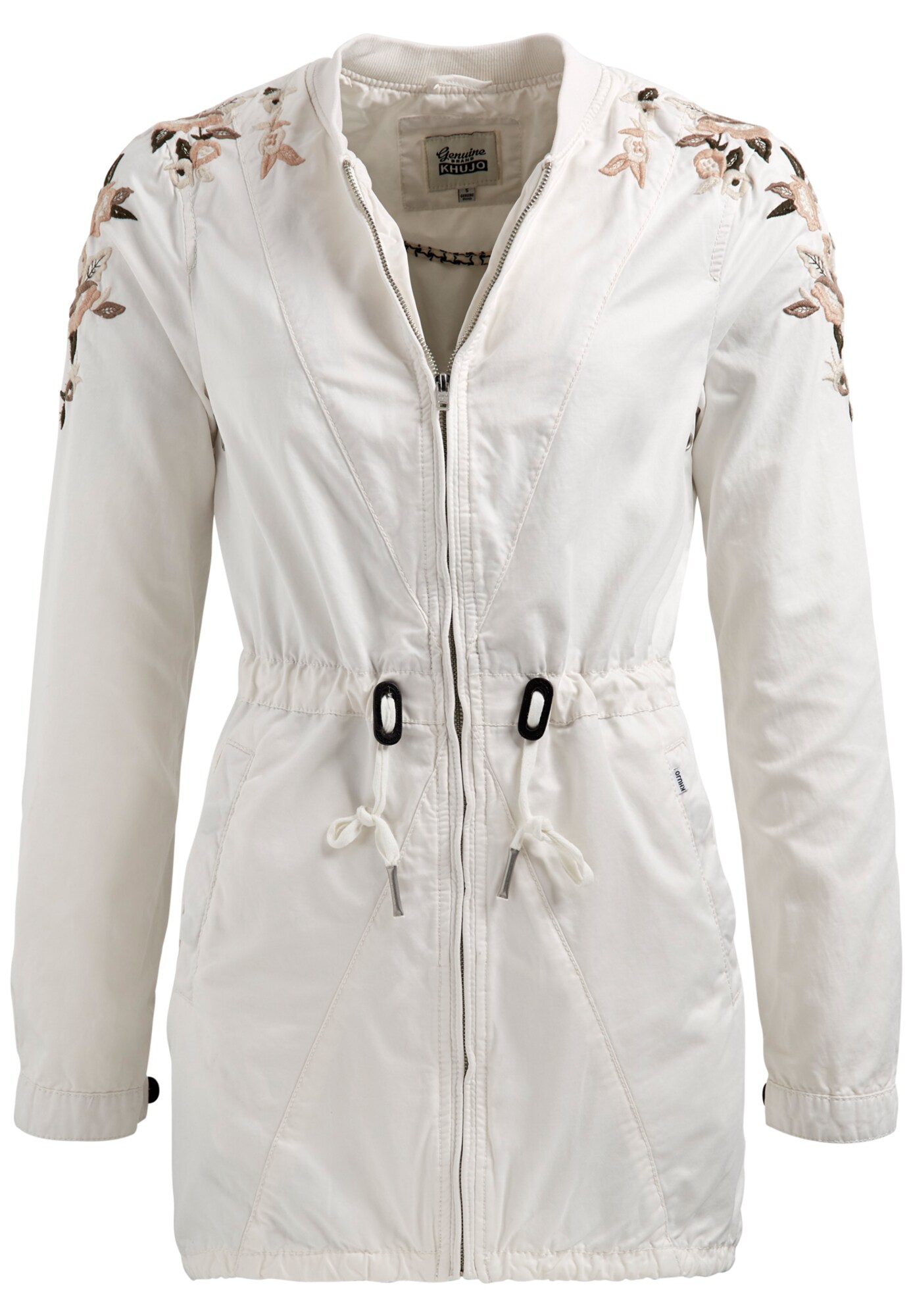 Khujo Dames Tussenparka Irelia Wit khujo kopen in de aanbieding