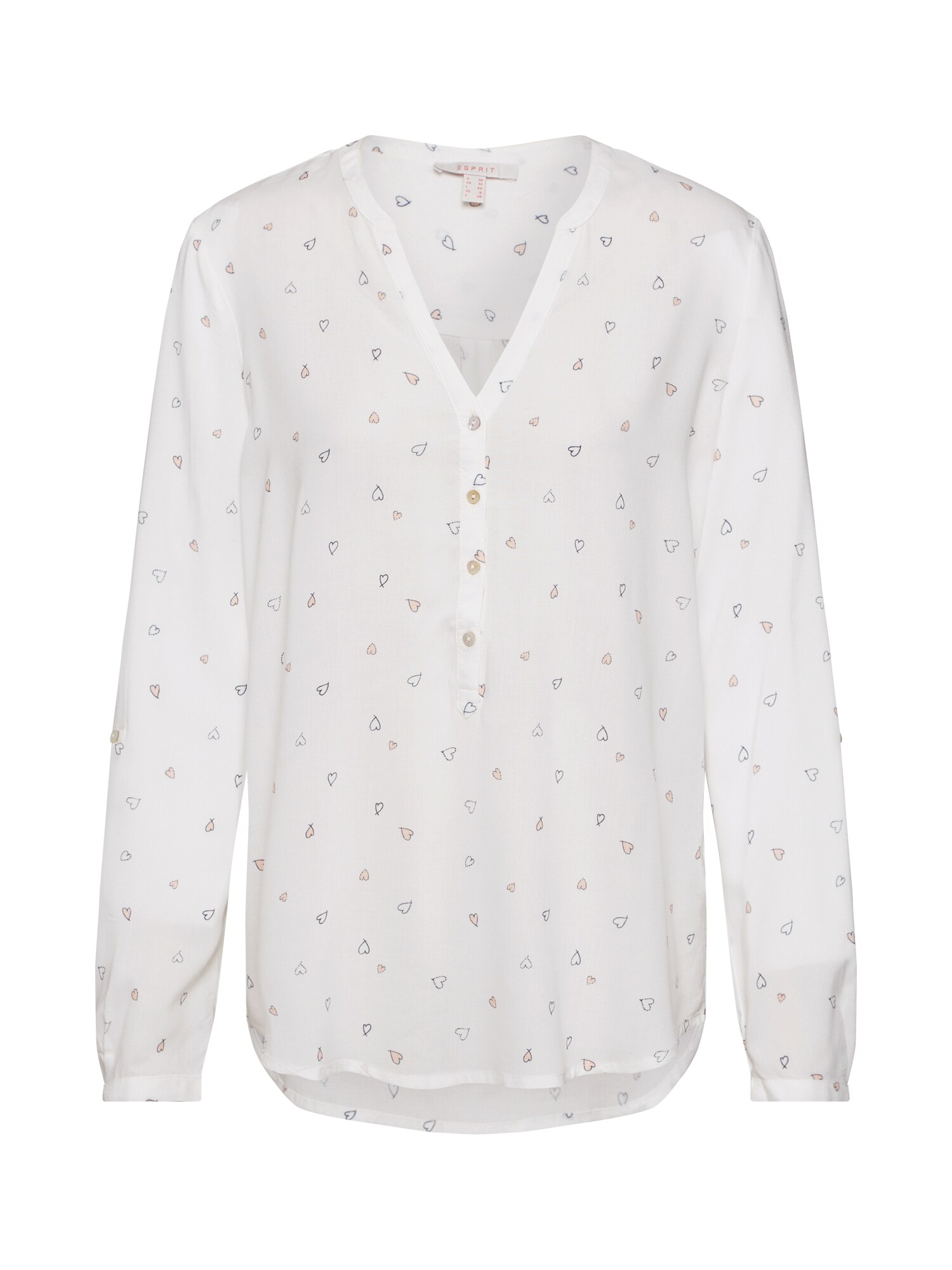 ESPRIT Palaidinė 'OSN cv stripe p Blouses woven'  balkšva